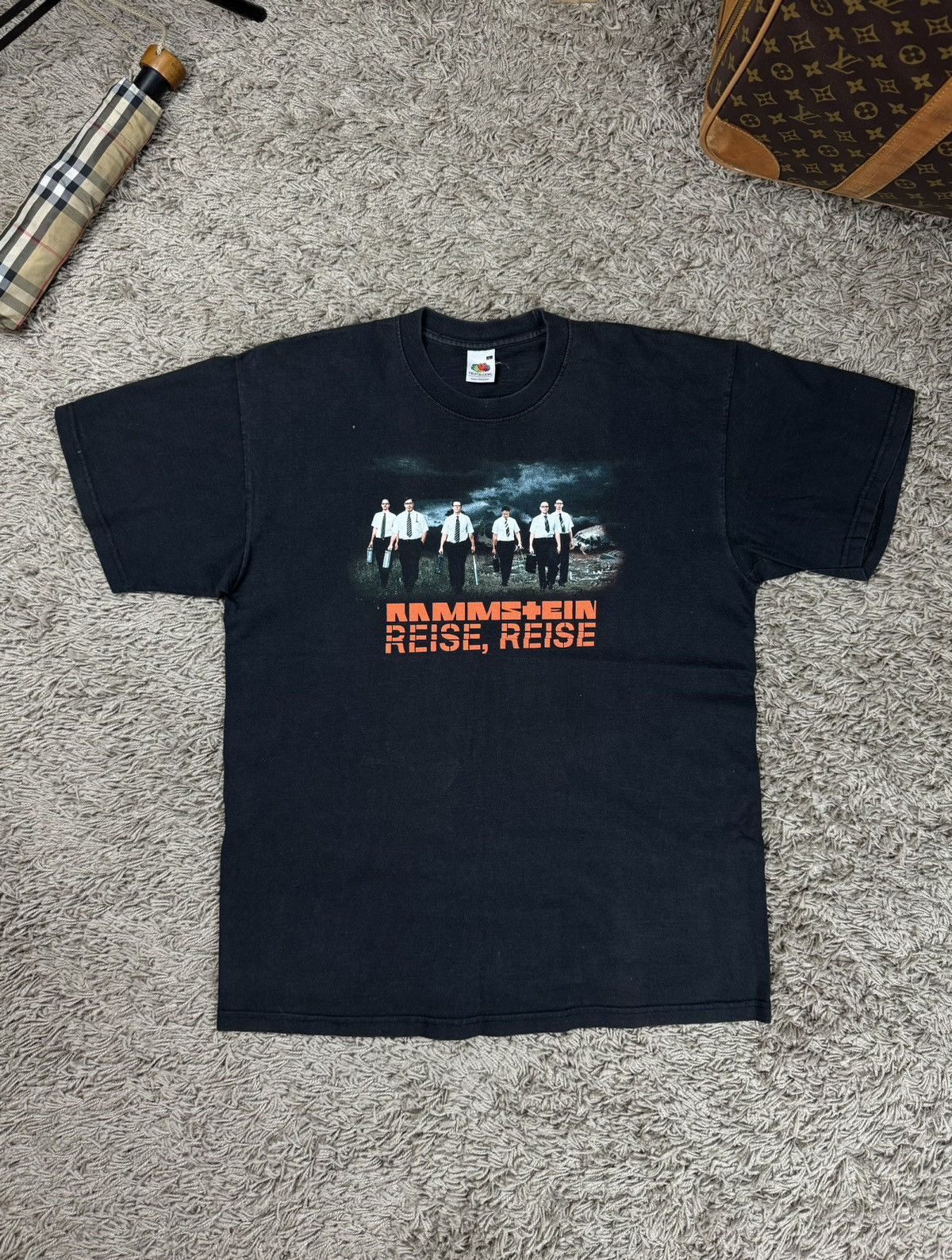 Band Tees Vintage rock t shirt Rammstein Tour 2004s original item Size US L / EU 52-54 / 3 - 1 Thumbnail
