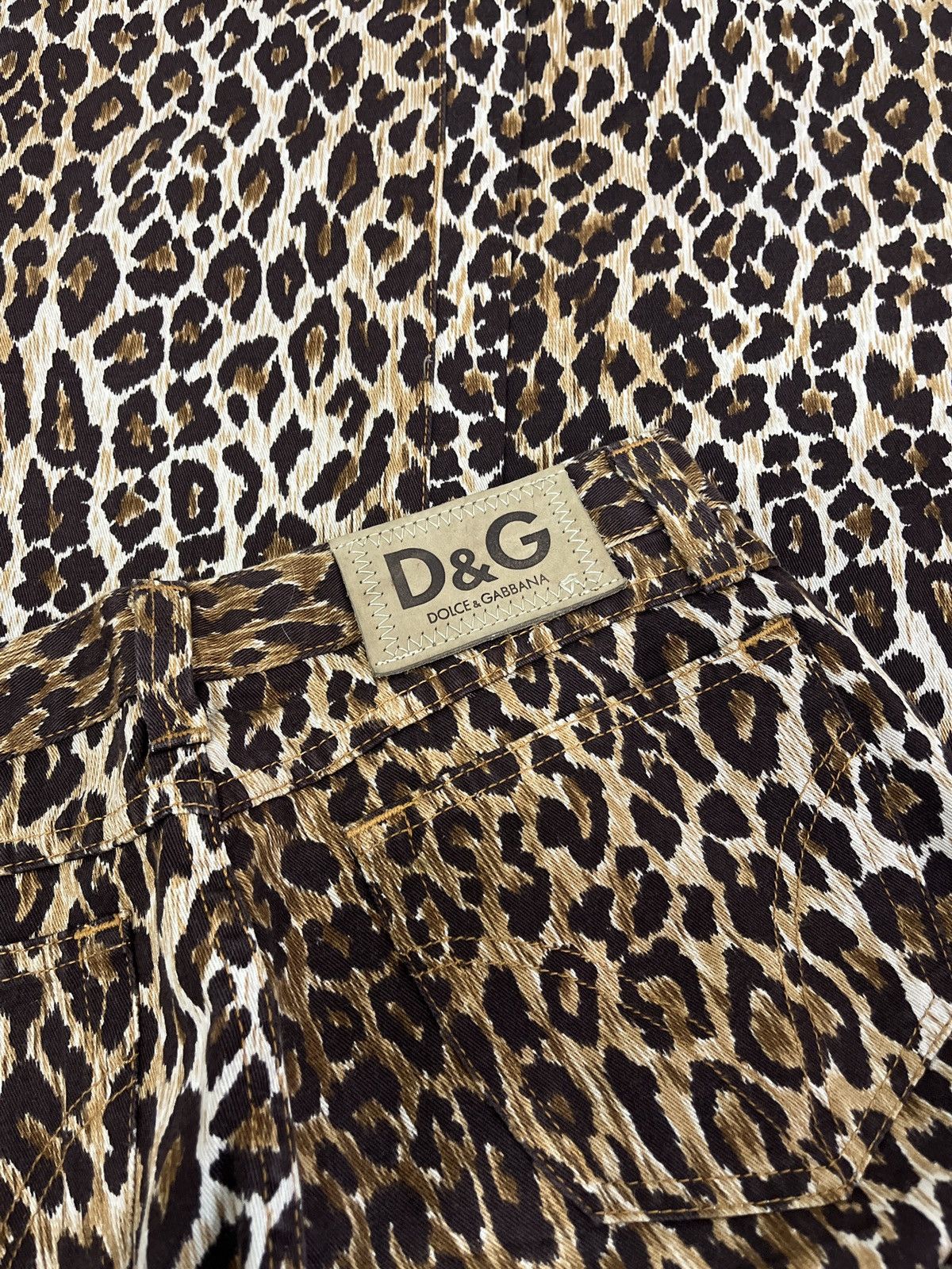 Dolce & Gabbana Rare🔥 Dolce & Gabbana Leopard Printed Pants Size US 29 - 11 Thumbnail