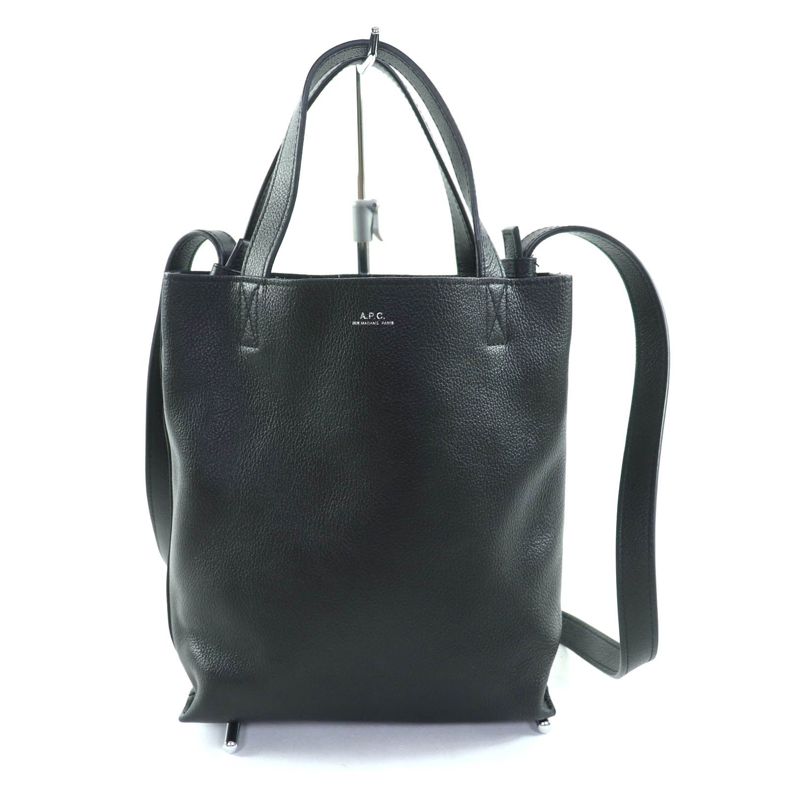 Other A.P.C A.P.C. Black Leather Shoulder Bag Leather Shoulder Bag DUTY FREE for USA Size ONE SIZE - 1 Thumbnail