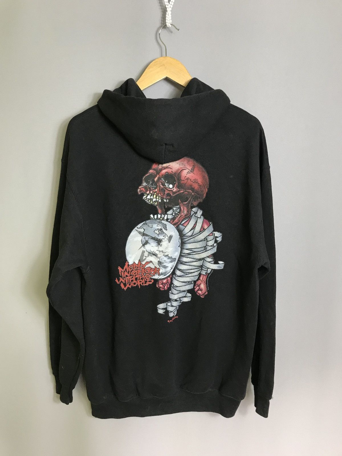 Metallica Men's 2004 Metallica Madly In Anger With The World Hoodie Size US XL / EU 56 / 4 - 5 Thumbnail