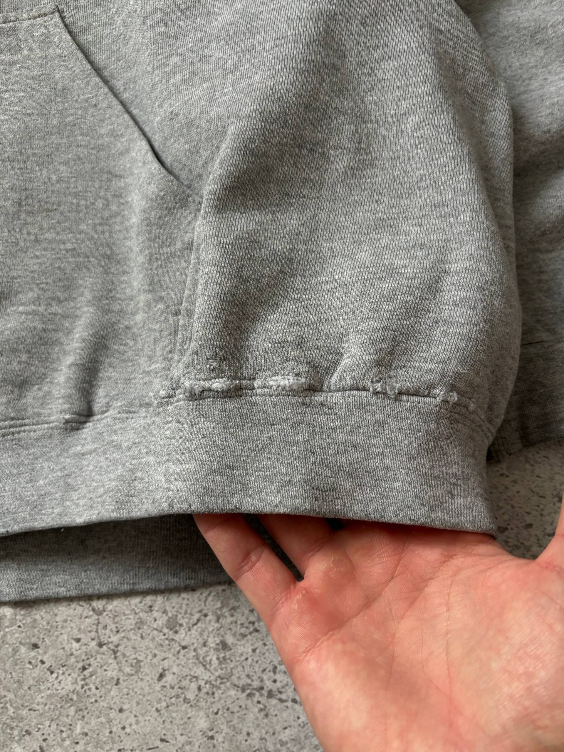 Nike True 90's Nike Vintage Distressed Boxy Fit Hoodie Mini Logo Size US XL / EU 56 / 4 - 12 Thumbnail