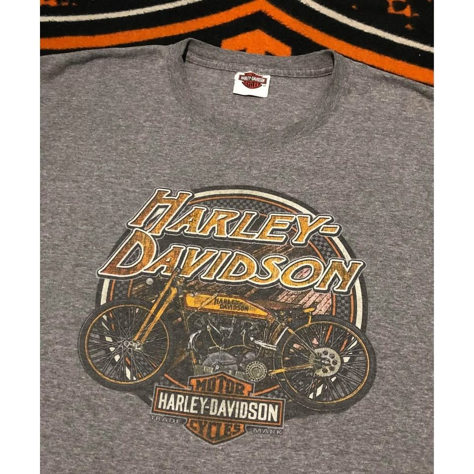 Harley Davidson Harley-Davidson T-shirt 2XL Men QUINCY, ILLINOIS Size US XXL / EU 58 / 5 - 4 Thumbnail