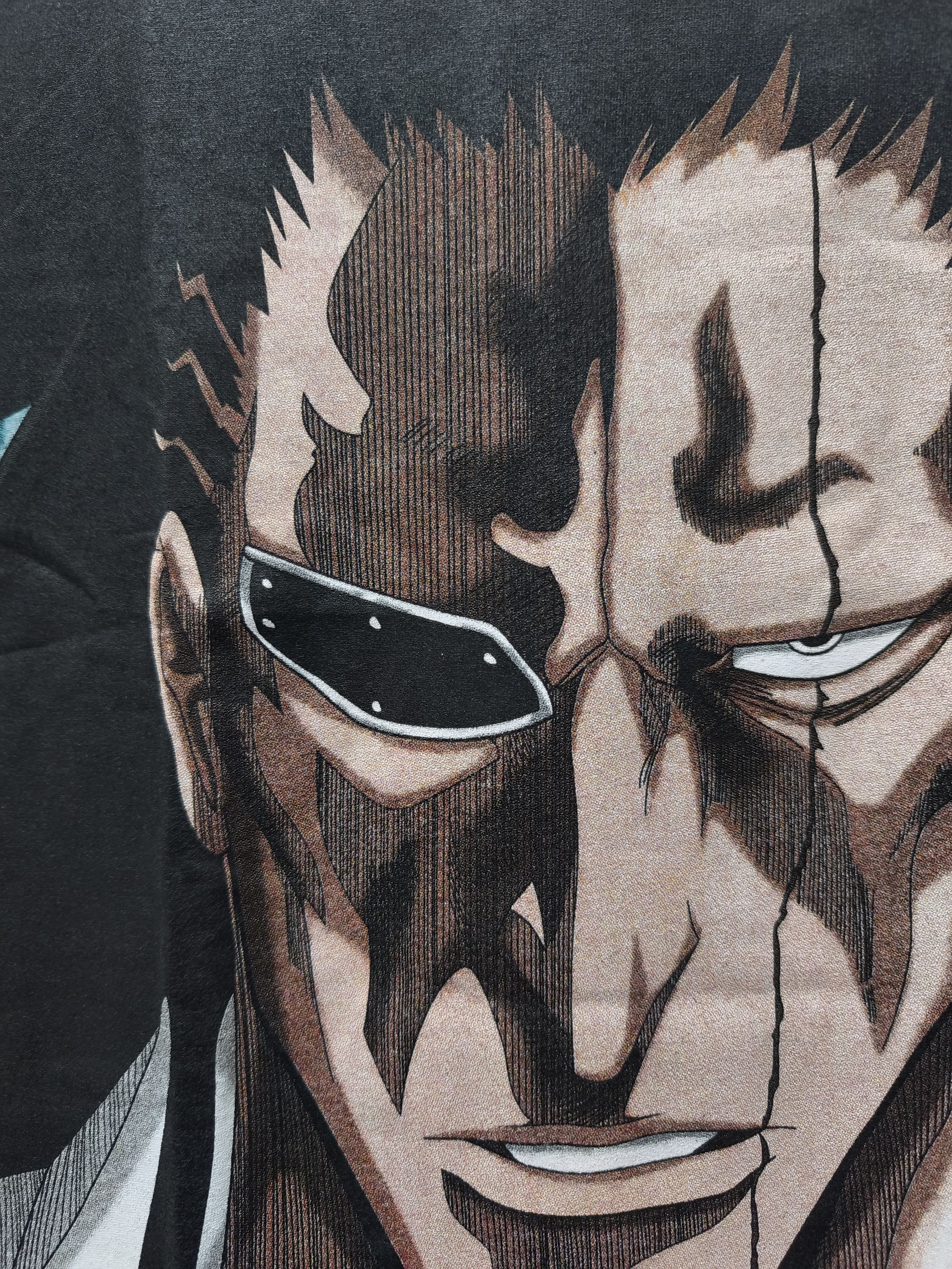 Anime Bleach Zaraki Kenpachi Jumbo Print T-shirt Size US XL / EU 56 / 4 - 4 Thumbnail