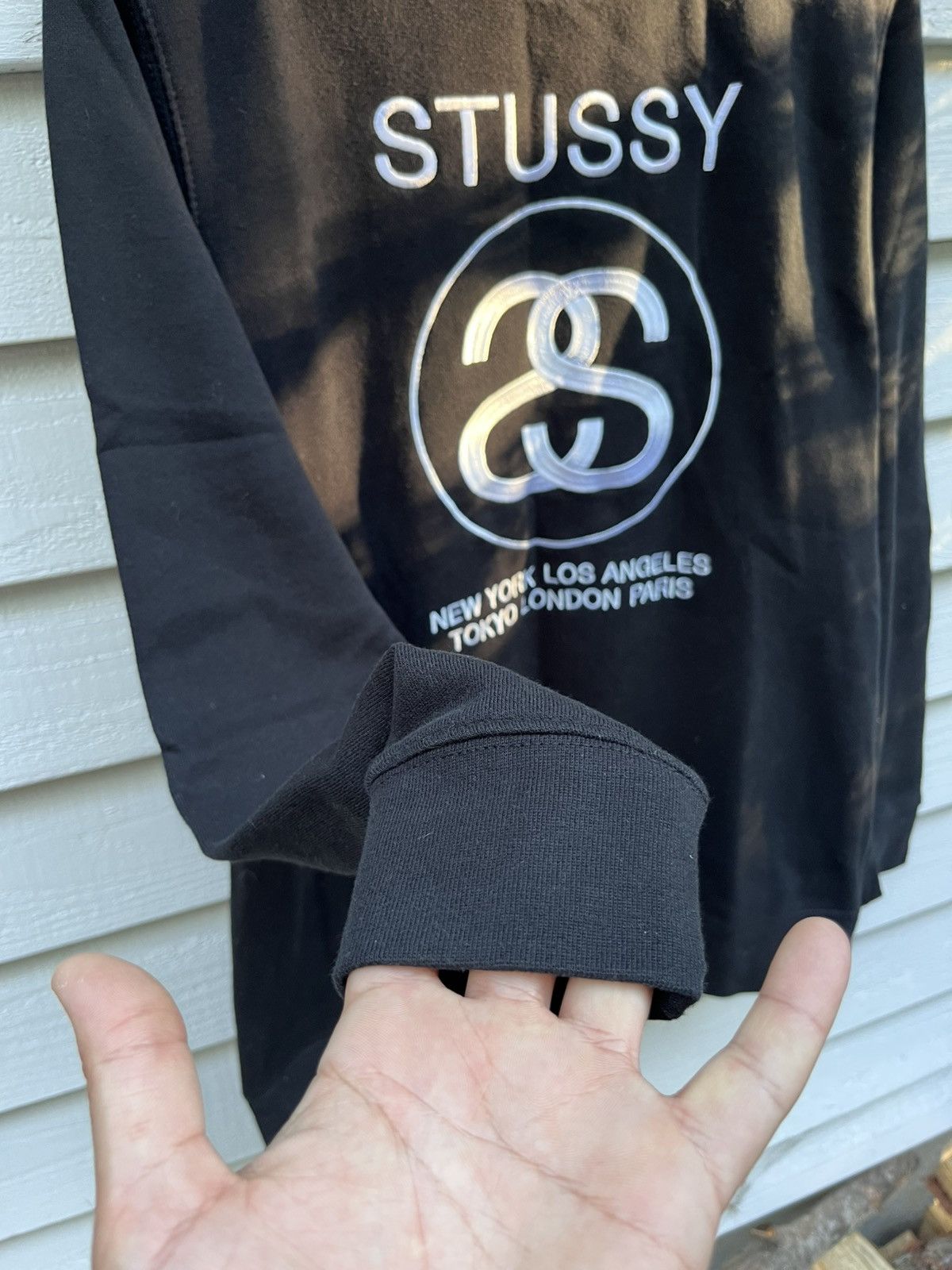 Stussy Stüssy Basic Logo Sweatshirt Black Size Medium Size US M / EU 48-50 / 2 - 4 Thumbnail
