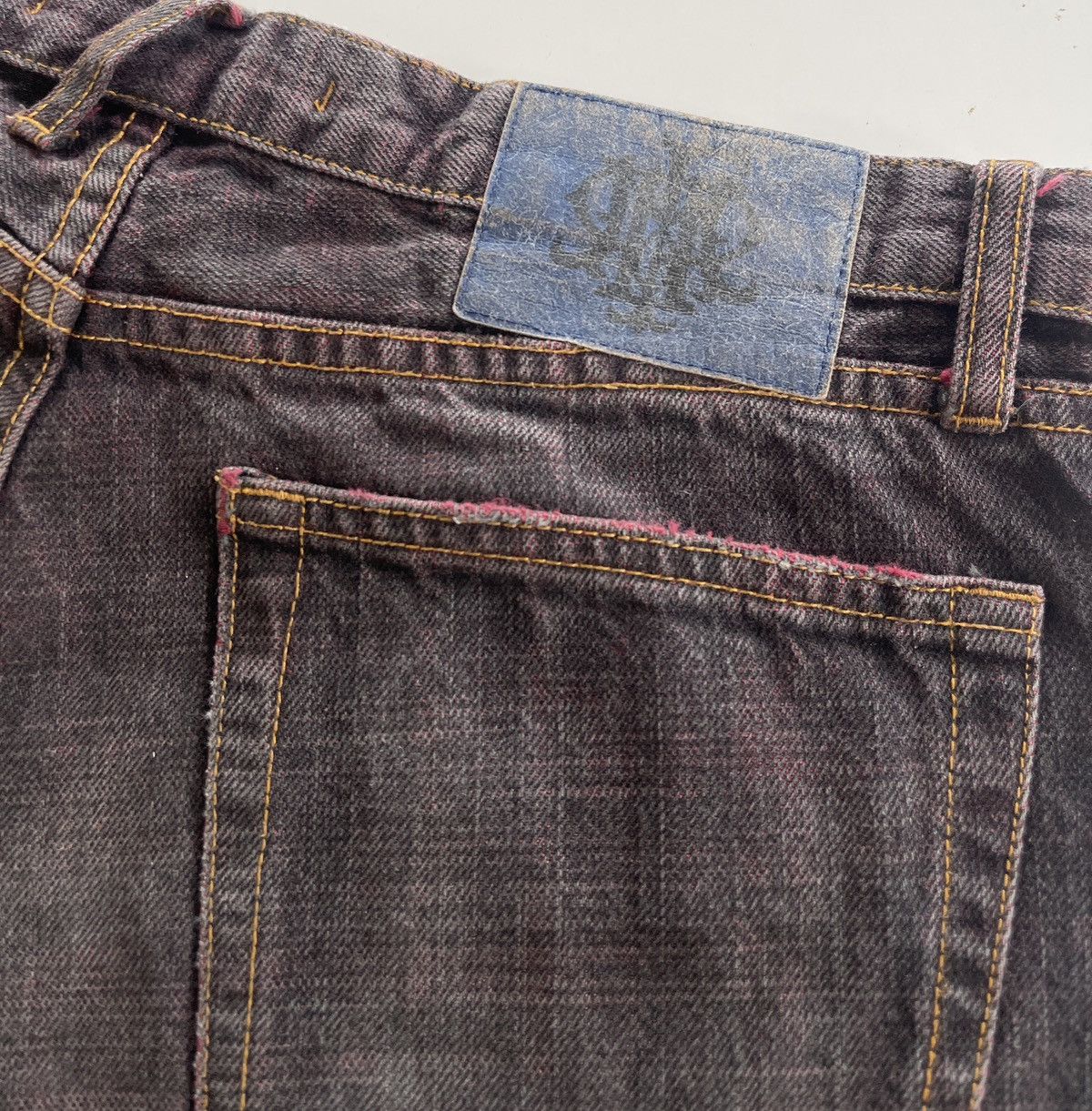 PPFM PPFM "Rock N Roll" Crazy Ripped Distressed Denim Size US 32 / EU 48 - 8 Thumbnail