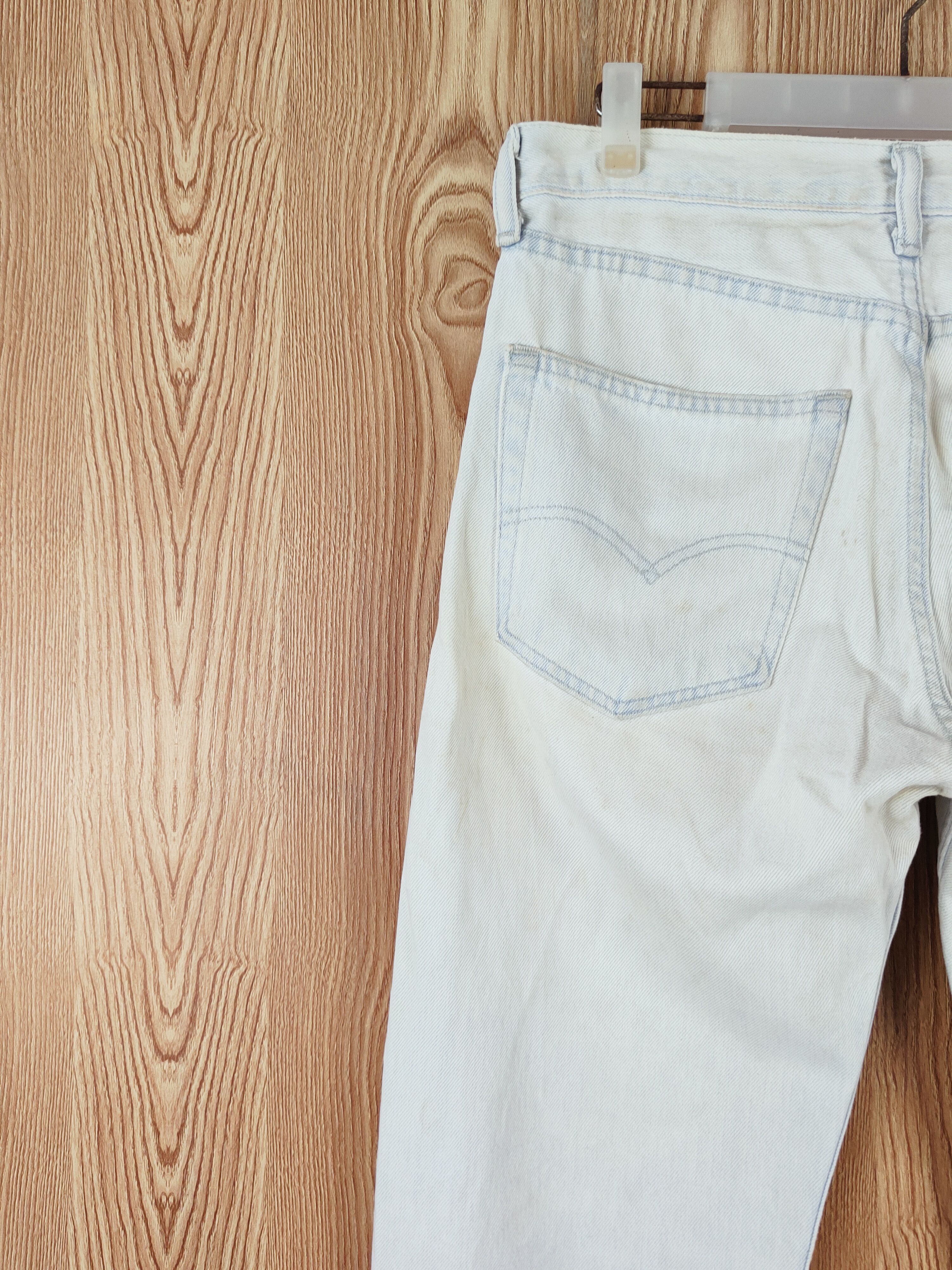 Levi's Levi's Blue Faded Distressed Ripped Jeans #W783 Size US 32 / EU 48 - 8 Thumbnail