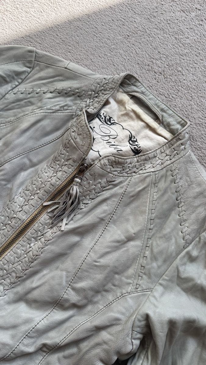 Japanese Brand Y2K Vintage Moto Lambskin Leather Jacket Gucci Balmain Style Size S / US 4 / IT 40 - 3 Thumbnail