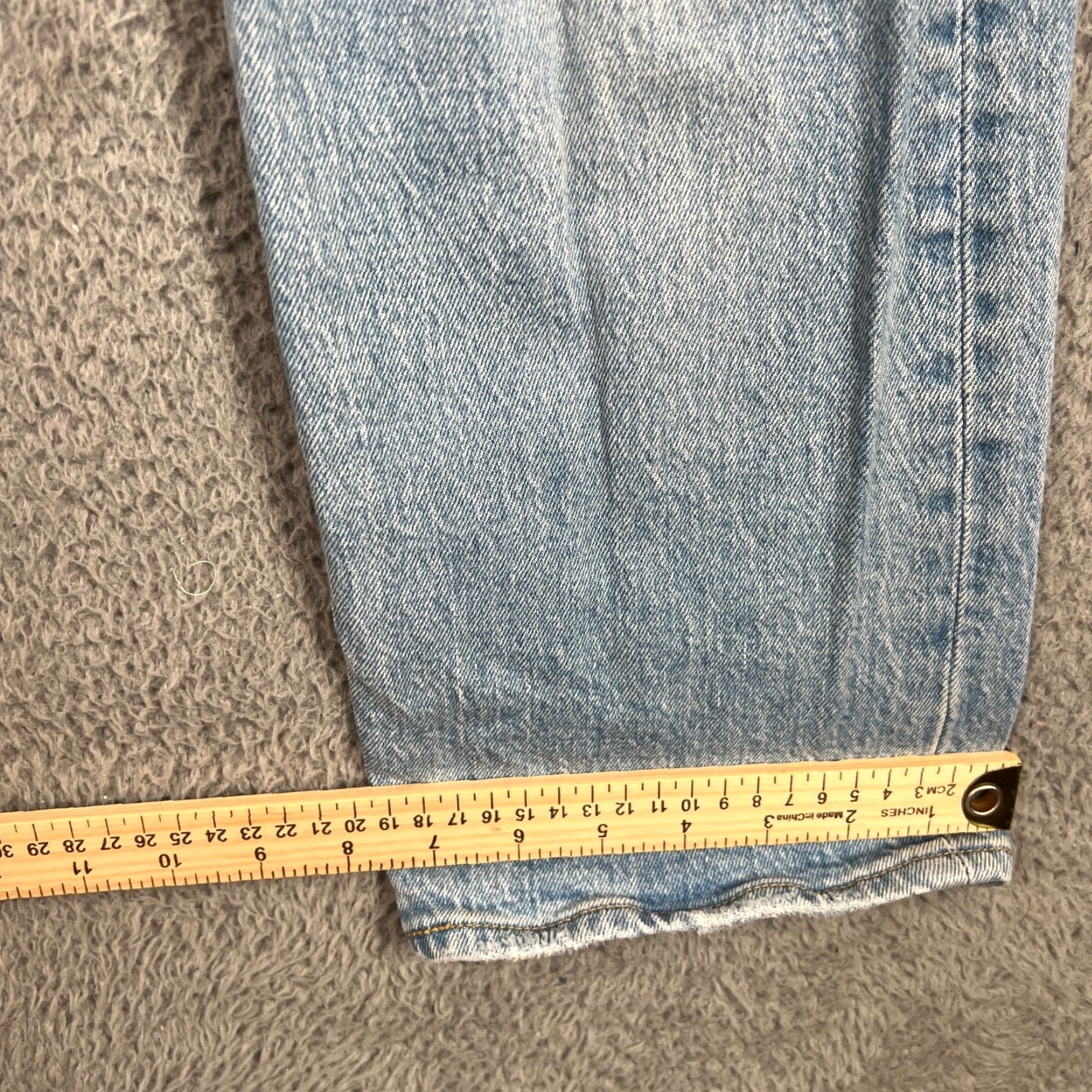 Levi's VINTAGE Levi's Jeans Ribcage Regular Ankle Size 25 Blue Cotton Denim 5-Pocket 25in Inseam Womens Size 42" / US 20 - 6 Thumbnail