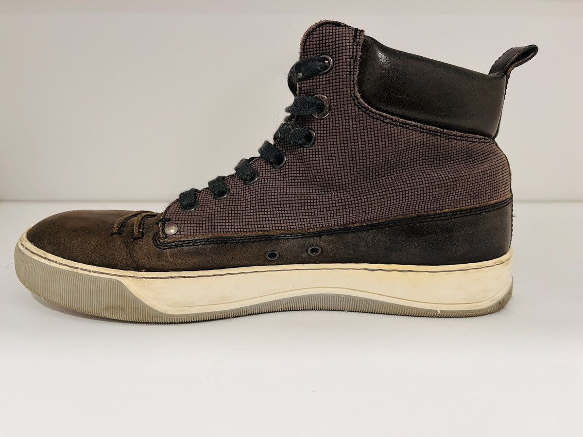 Lanvin Lanvin Mixed-Media High-Top Sneakers Size US 8 / EU 41 - 5 Thumbnail