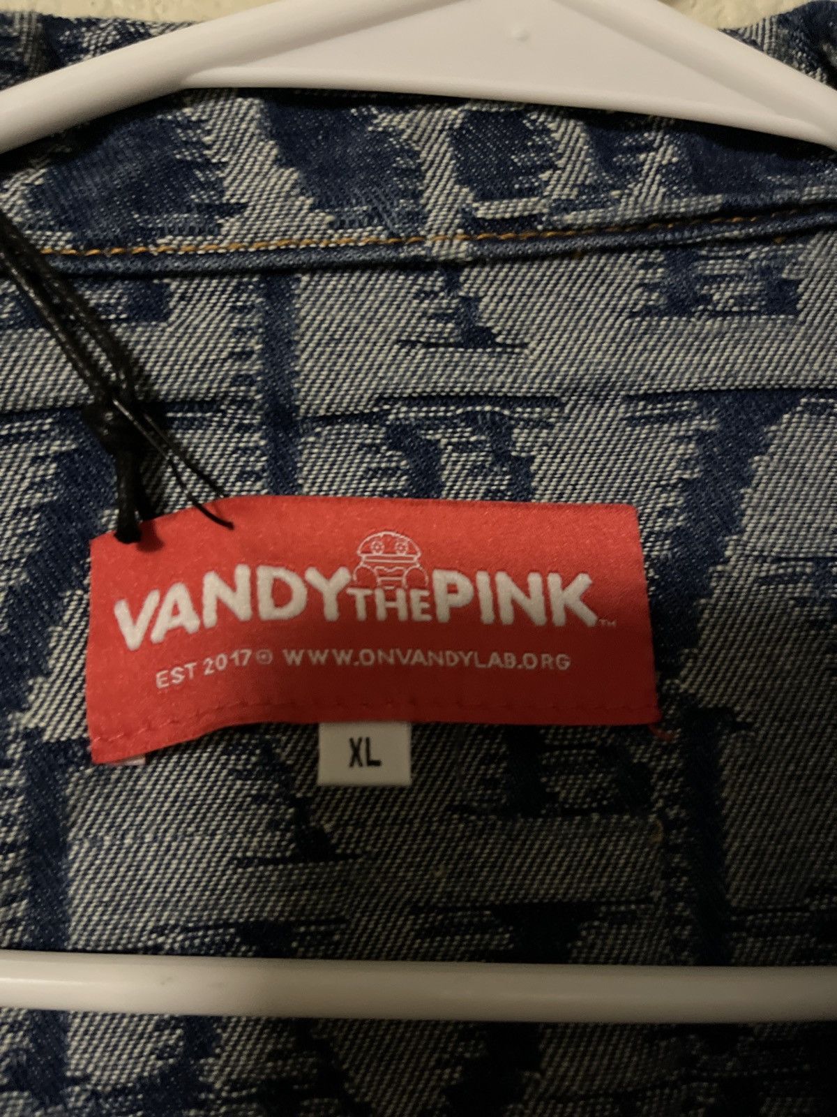 Vandy The Pink Vandythepink denim jacket Size US XL / EU 56 / 4 - 10 Thumbnail