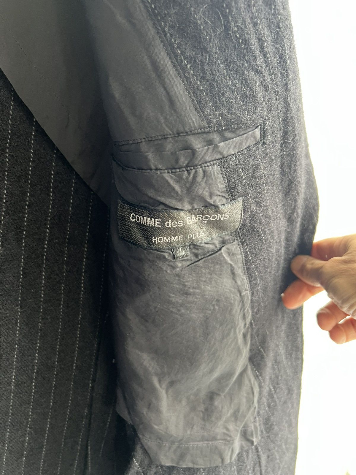Comme des Garcons Homme Plus Comme des garcons homme plus boiled wool Size 50R - 3 Thumbnail