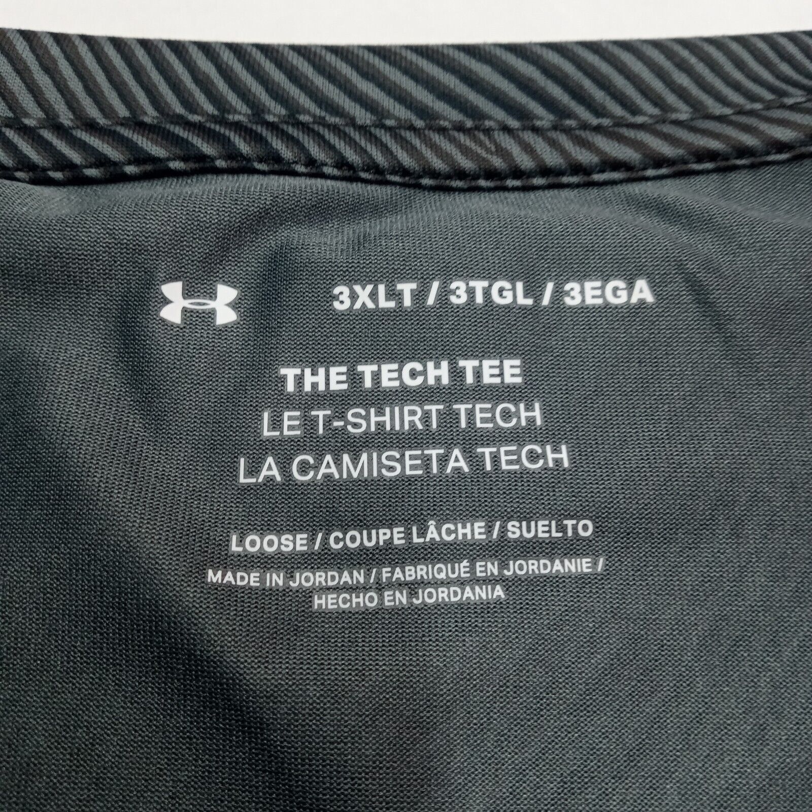Under Armour Under Armour Tech 2.0 Lino Print Short Men's 3XLT Gray Black Size US XXL / EU 58 / 5 - 3 Thumbnail