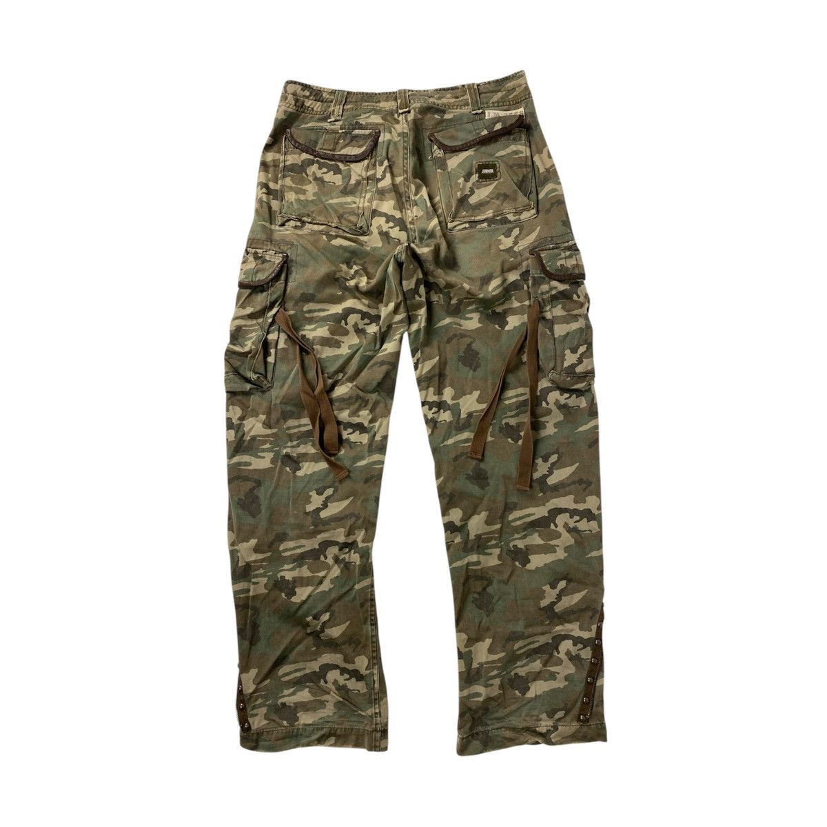 Jun Takahashi 2000 Jun Men Cargo Camo Studded Multipocket Bondage Size US 33 - 12 Thumbnail