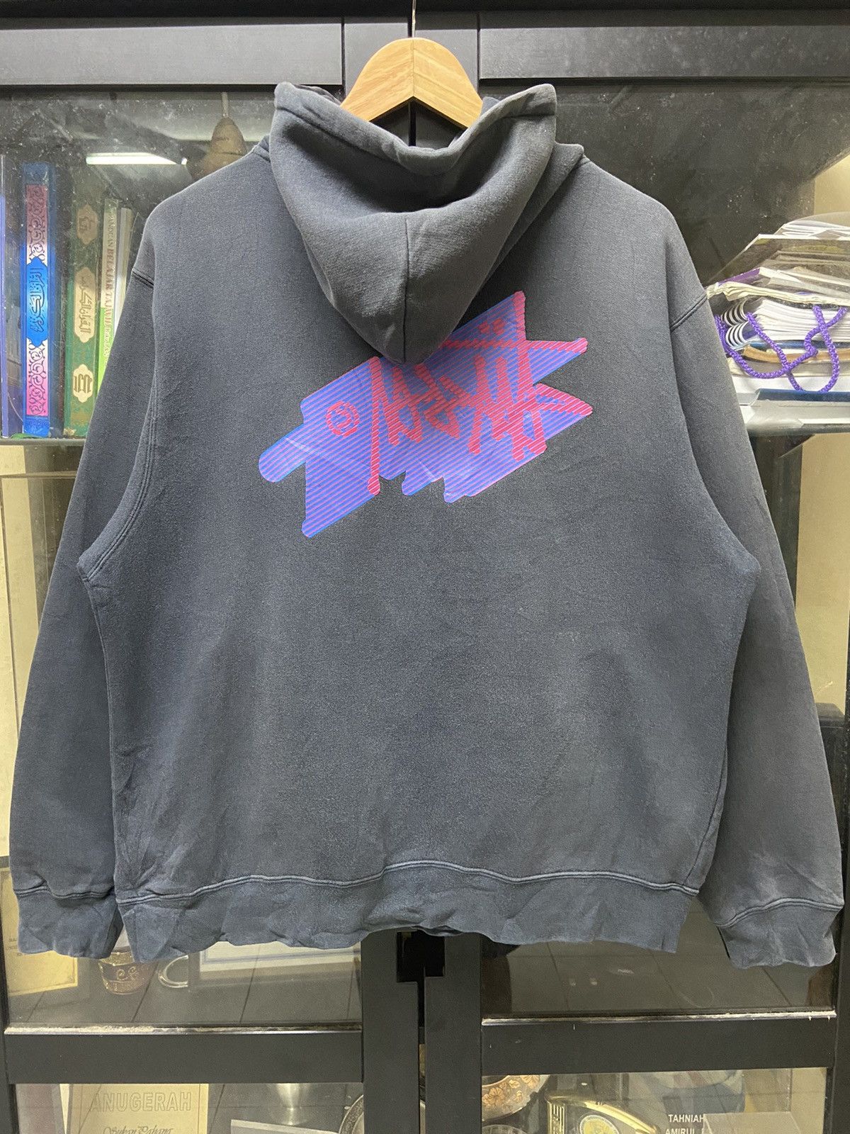 Stussy 🔥NEEDGONE🔥Stussy Logo Mirror Hoodie Size US L / EU 52-54 / 3 - 5 Thumbnail