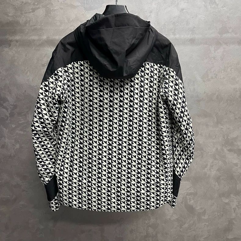 Louis Vuitton Louis Vuitton Black and white houndstooth windproof zip hoo Size US S / EU 44-46 / 1 - 5 Thumbnail
