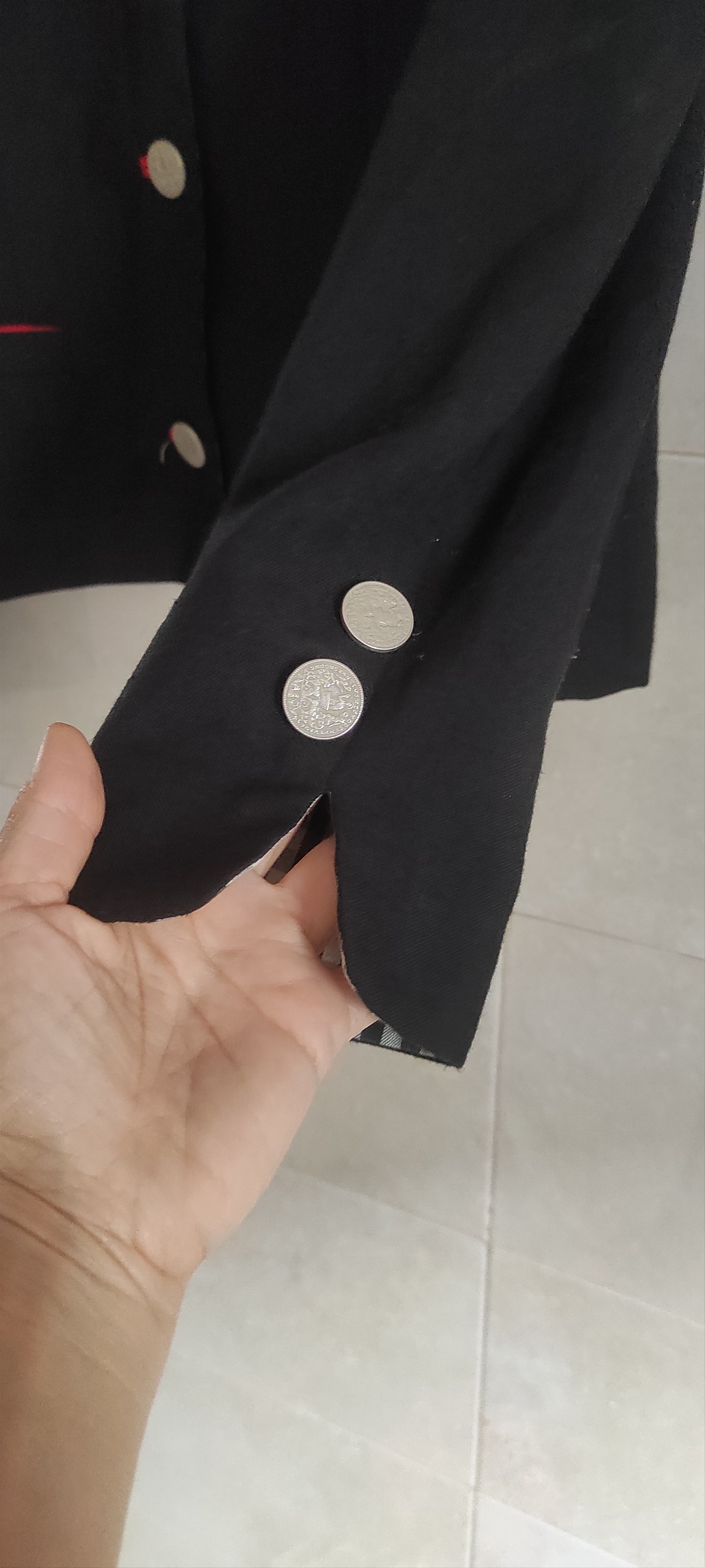 Vintage HMC Hucke Mode Collection Women's Single Breasted Blazer Size M / US 6-8 / IT 42-44 - 7 Thumbnail