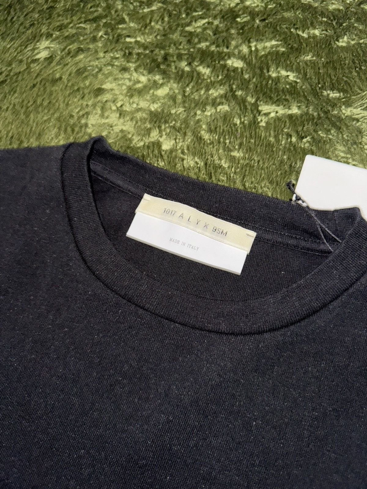 [L] 1017 ALYX 9SM Graphic Print Long Sleeve – Black