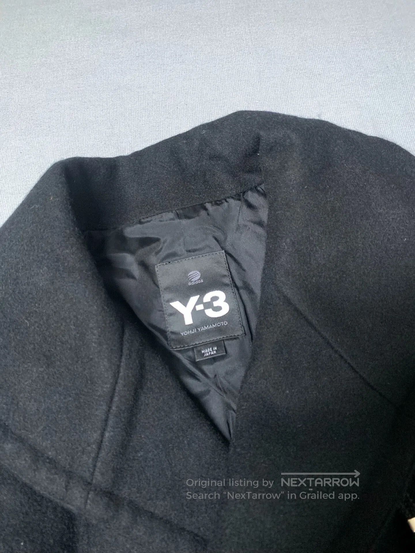 Y-3 Y3 Yohji Yamamoto Adidas Wool Duffle Coat. Size US M / EU 48-50 / 2 - 3 Thumbnail