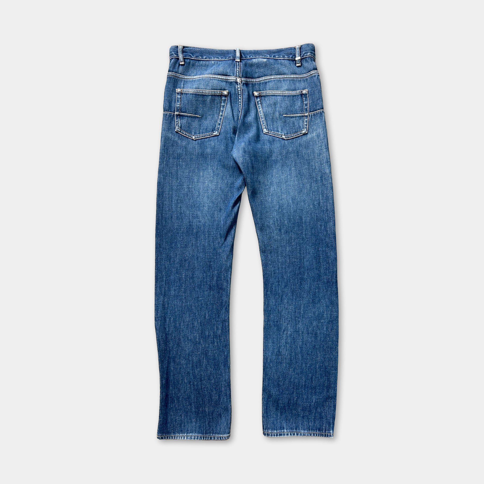 Dior Dior Homme Hedi Slimane Classic Straight Jeans Size US 29 - 3 Thumbnail
