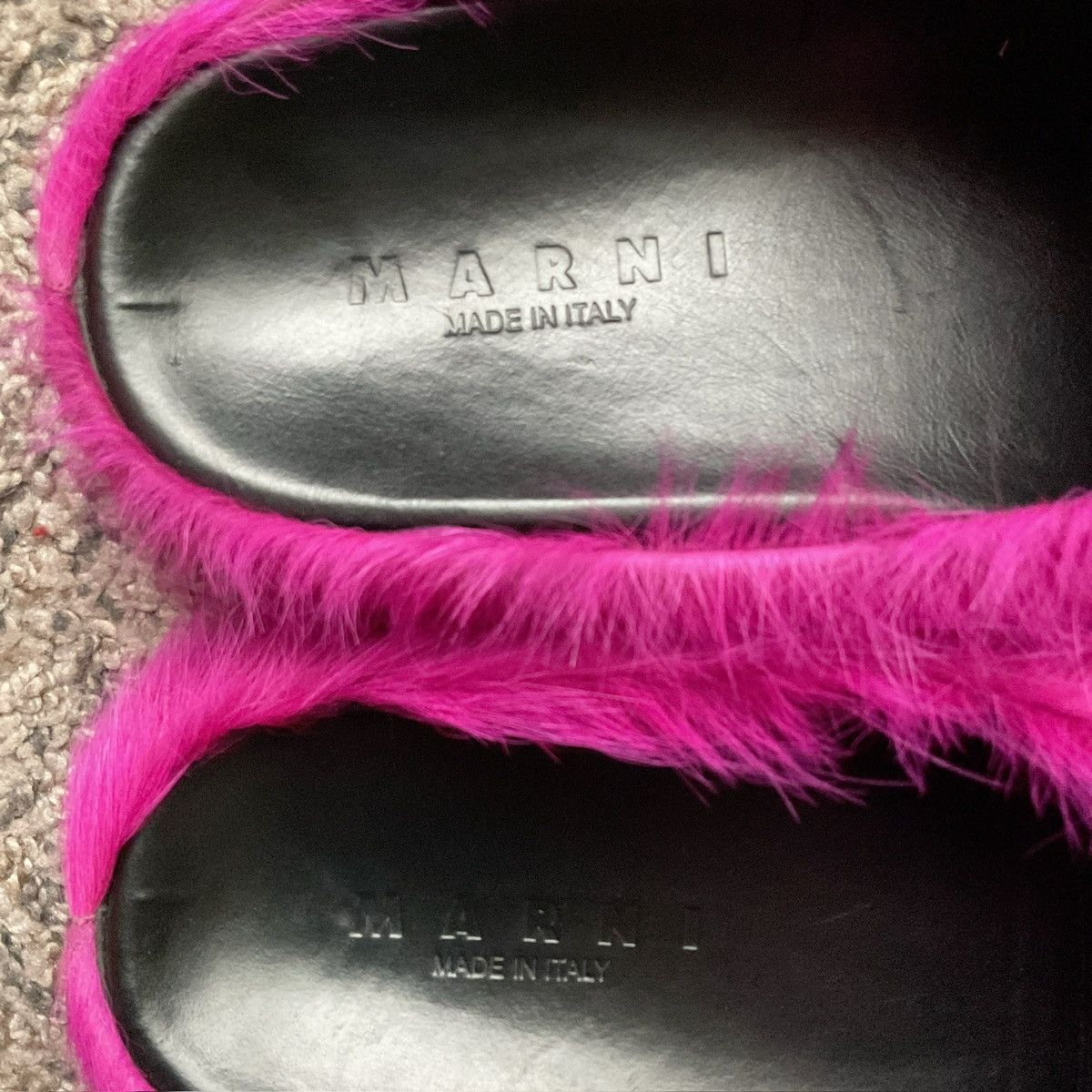 Marni Marni Pink Fussbett Sabot Size US 10.5 / EU 43-44 - 3 Thumbnail