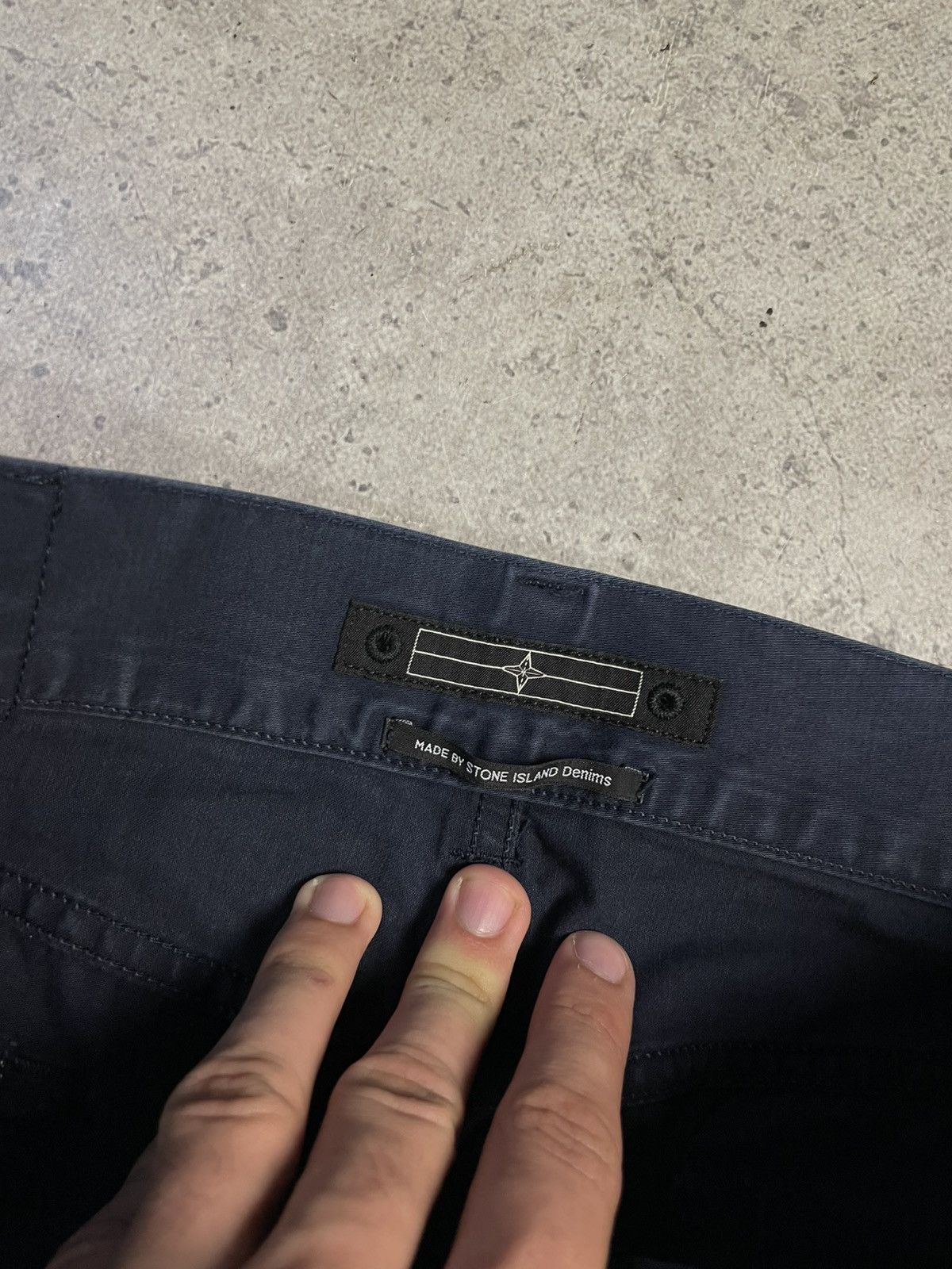 Stone Island Stone Island Denim Pants Logo Size US 32 / EU 48 - 7 Thumbnail