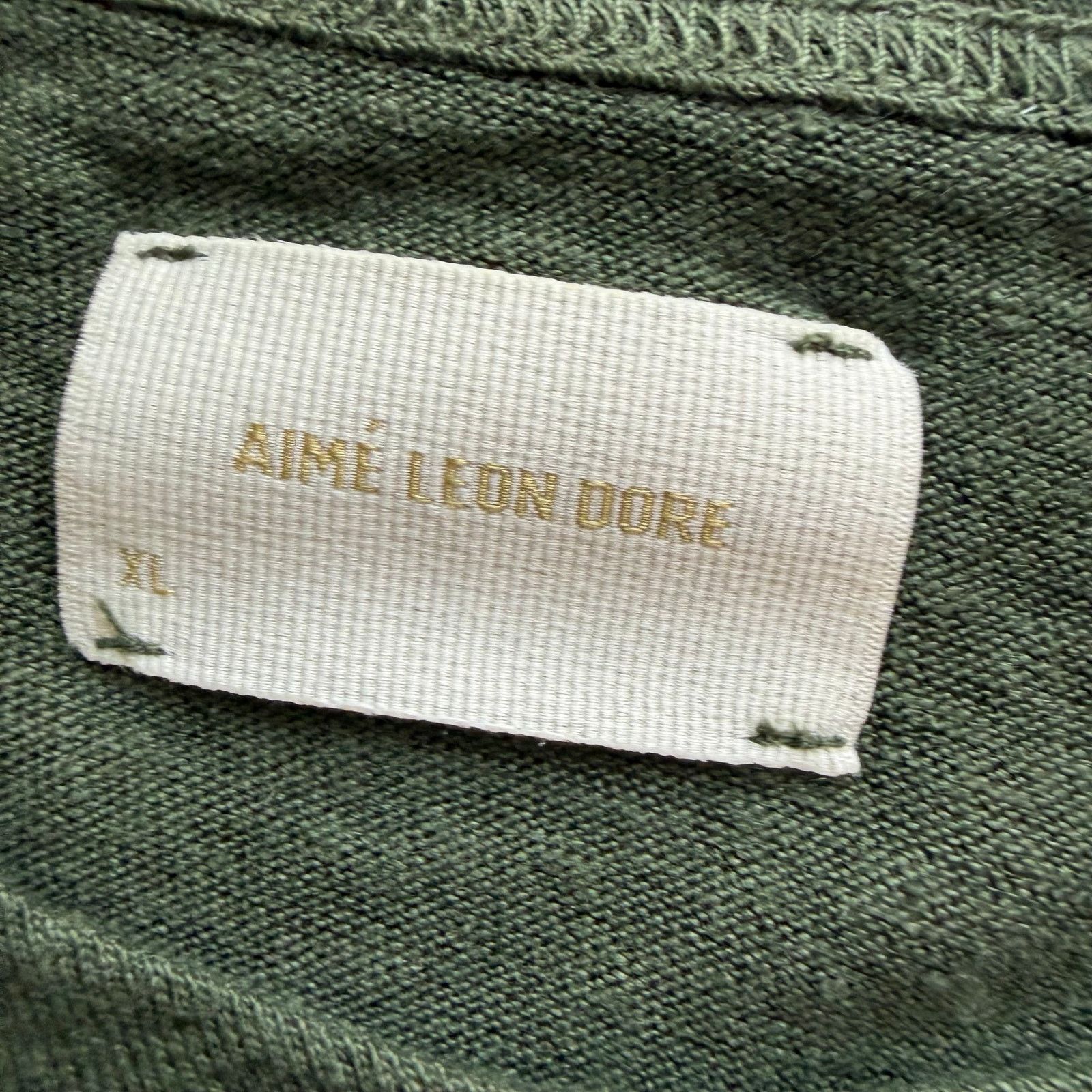 Aime Leon Dore NWT Aime Leon Dore Green Longsleeve Size US XL / EU 56 / 4 - 4 Thumbnail