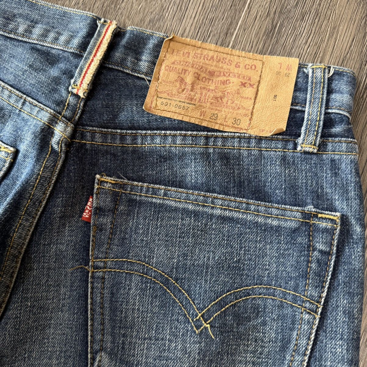 Levi's Levi's 501 Selvedge Size US 29 - 4 Thumbnail