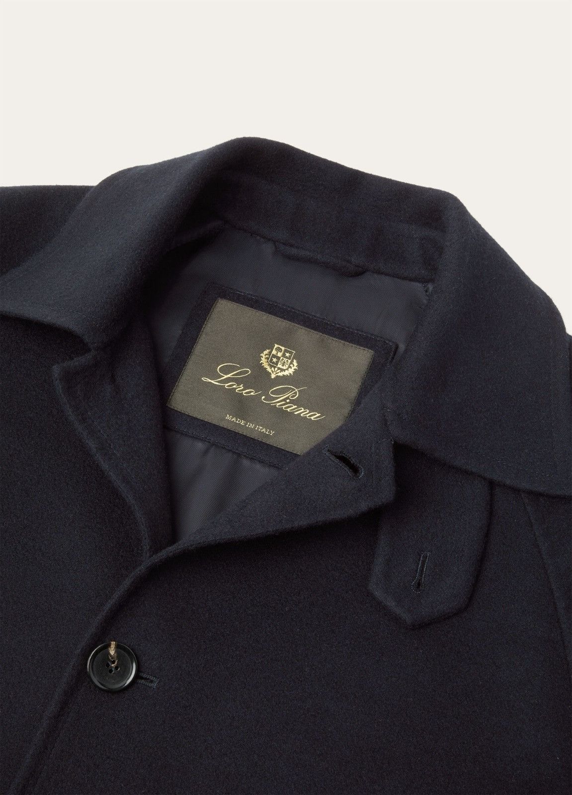 Loro Piana o1srvl11e0526 FAP0487 Owen Coat in Blue Size US L / EU 52-54 / 3 - 3 Thumbnail
