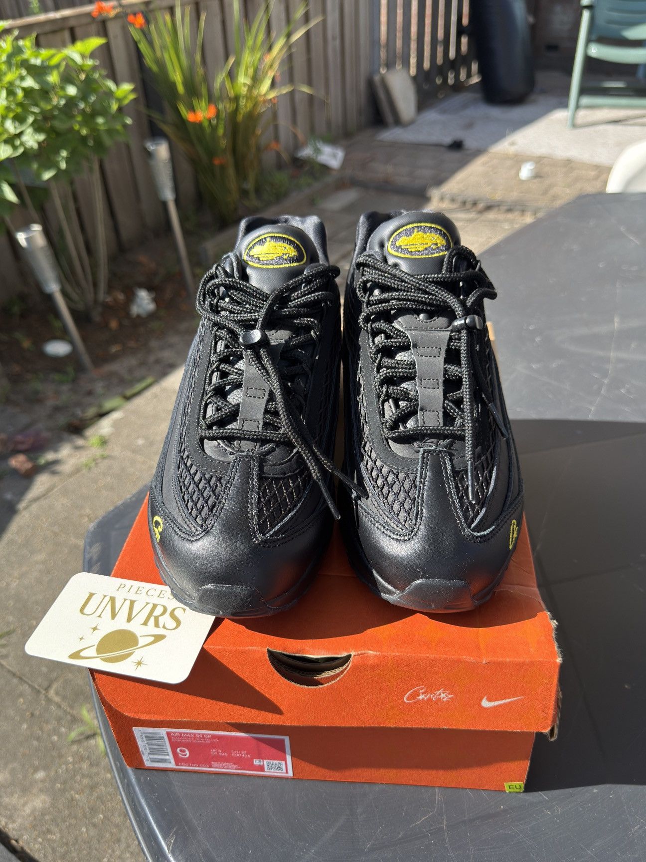 Corteiz × Nike Nike x Cortiez Air max 95 “ Honey Black “ Size US 9 / EU 42 - 2 Thumbnail