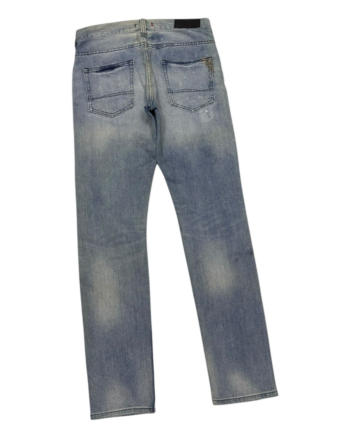 Kapital VINTAGE JEANS PATCHWORK BAYFLOW TAPERED DENIM JEANS Size US 30 / EU 46 - 6 Thumbnail