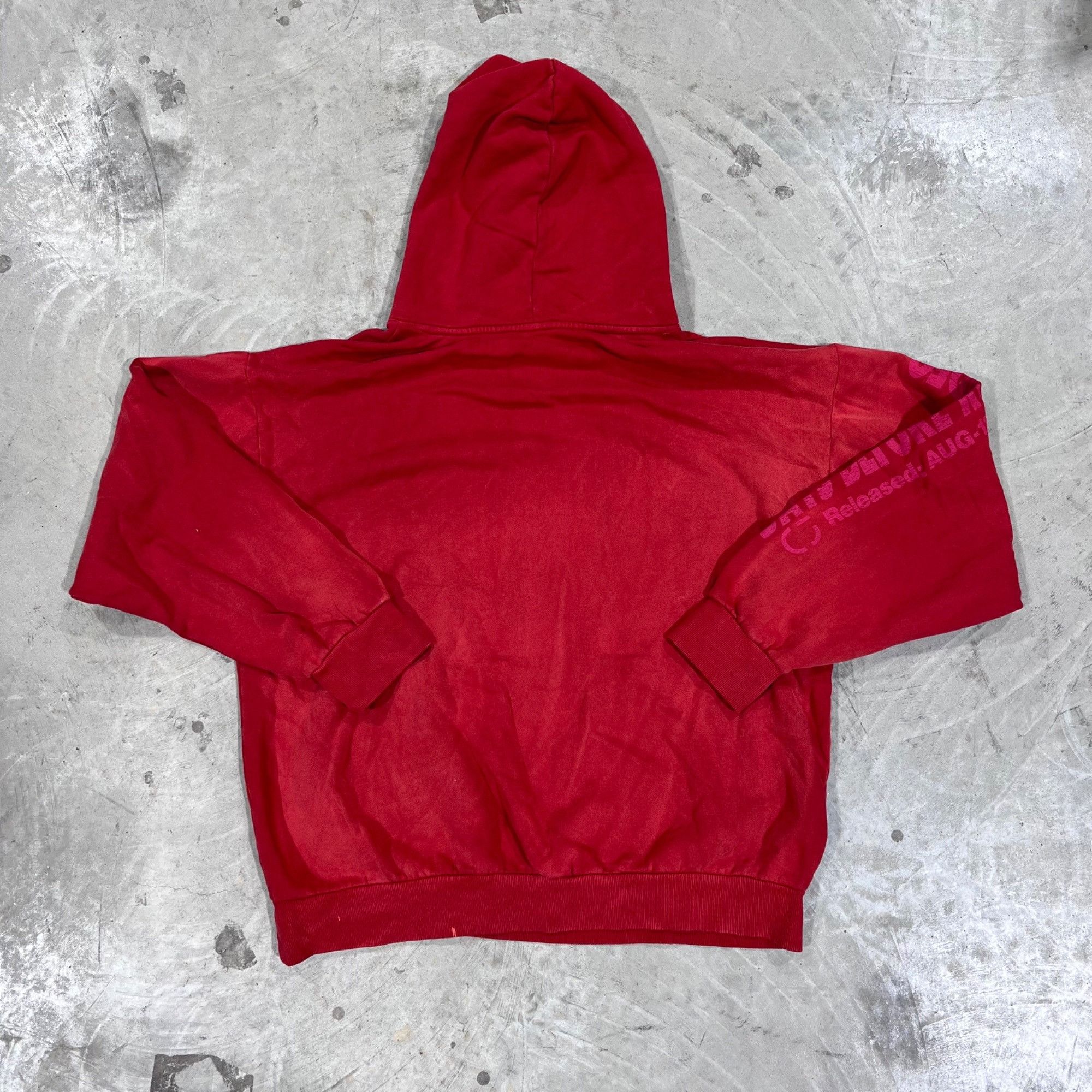 Travis Scott NEW TRAVIS SCOTT DAYS BEFORE RODEO RED HOODIE SZ XL Size US XL / EU 56 / 4 - 7 Thumbnail