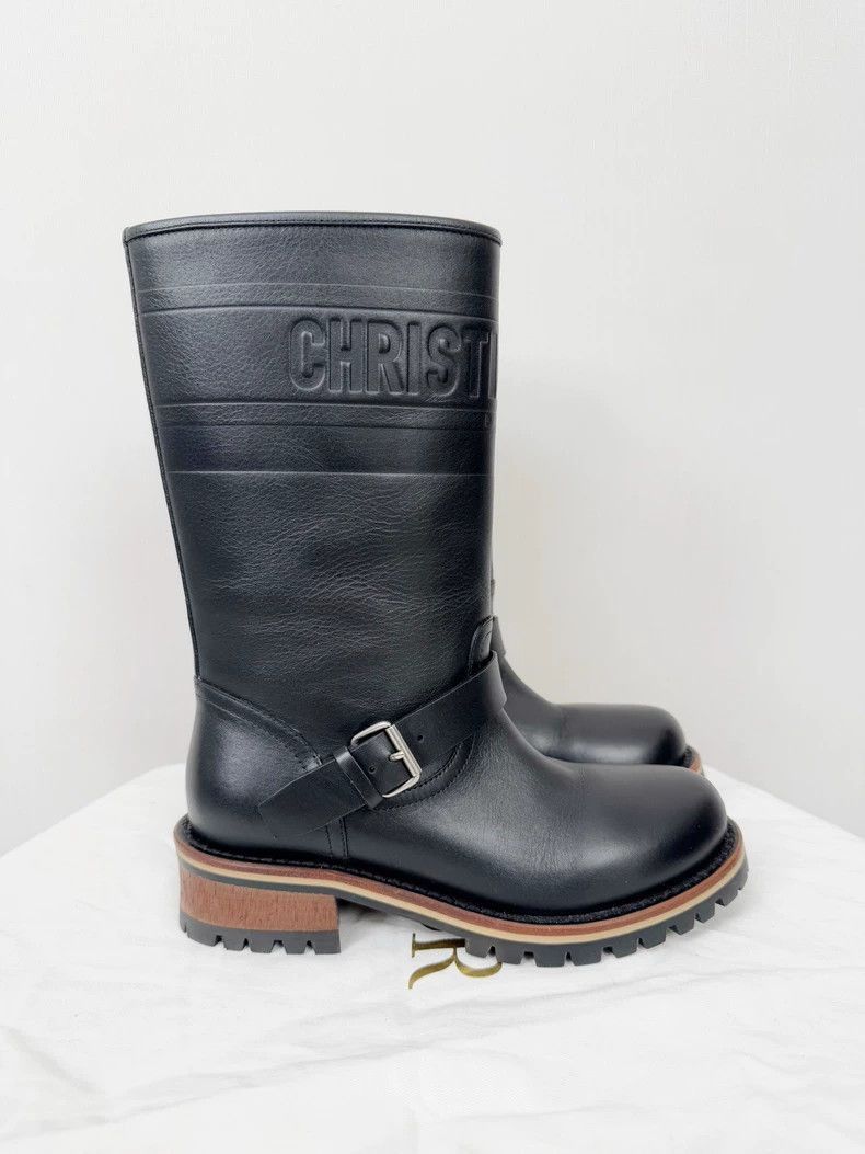 Dior New Dior Women's Black Boots Size 35.5-2506 Size US 4.5 / IT 34.5 - 2 Thumbnail