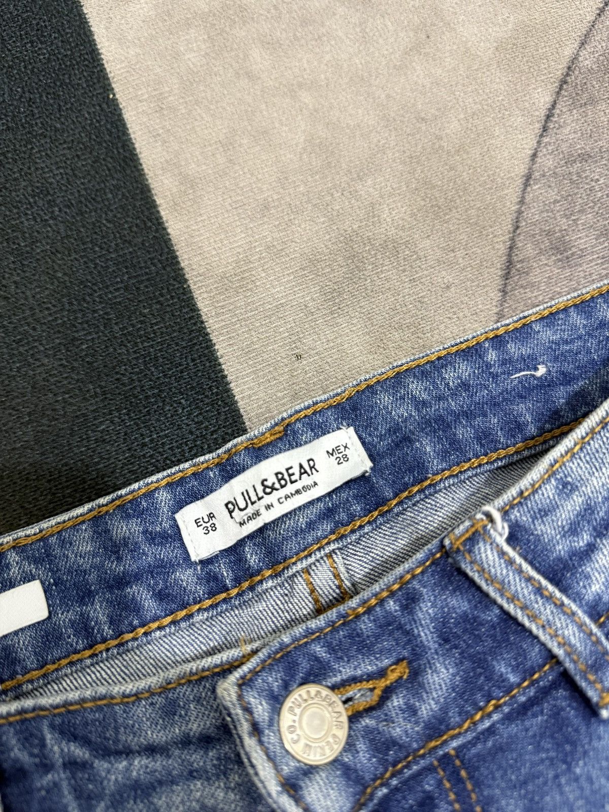 Pull & Bear PULL&BEAR IFSIXWASNINE DENIM PANTS Size US 30 / EU 46 - 6 Thumbnail