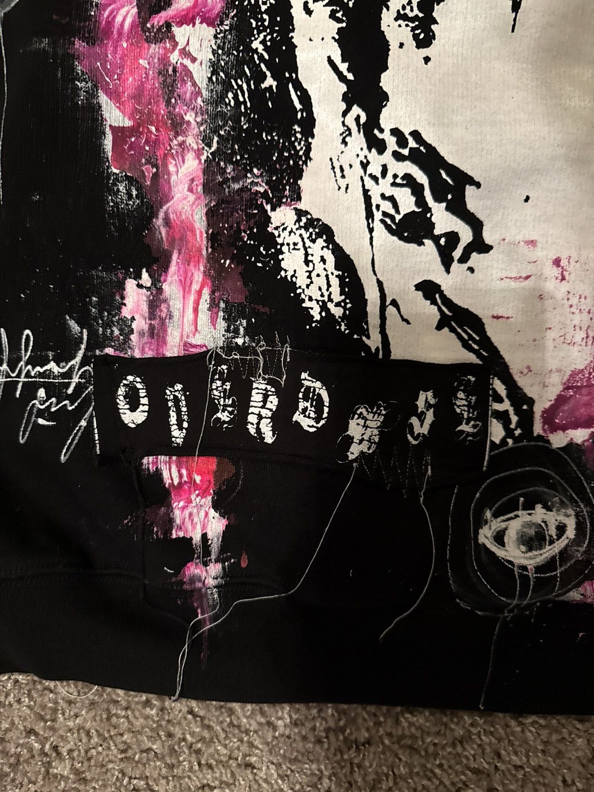 Other 1 of 1 hand Painted Hoodie by OVERDXSE Size US L / EU 52-54 / 3 - 6 Thumbnail