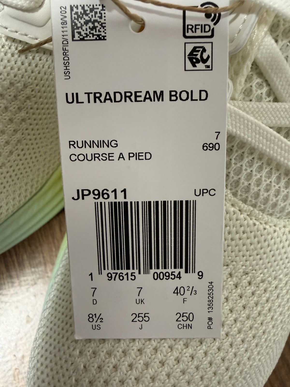 Adidas Adidas Ultradream Bold DreamStrike Rainbow Sneakers 8.5 Size US 8.5 / IT 38.5 - 2 Thumbnail