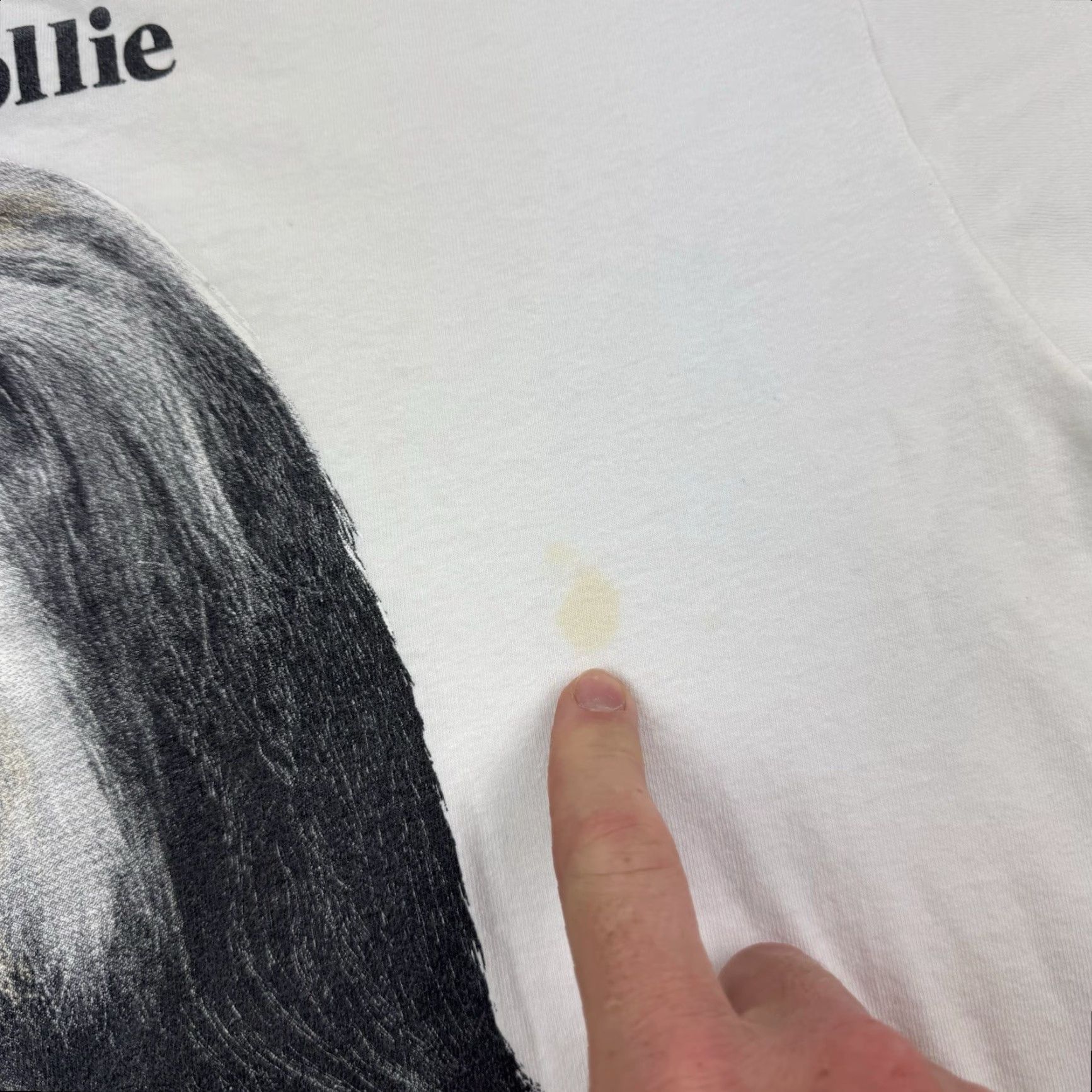 Vintage VINTAGE Bearded Collie Dog T-Shirt Adult XL White Graphic Print 90s Funny Mens XL Size US XL / EU 56 / 4 - 4 Thumbnail