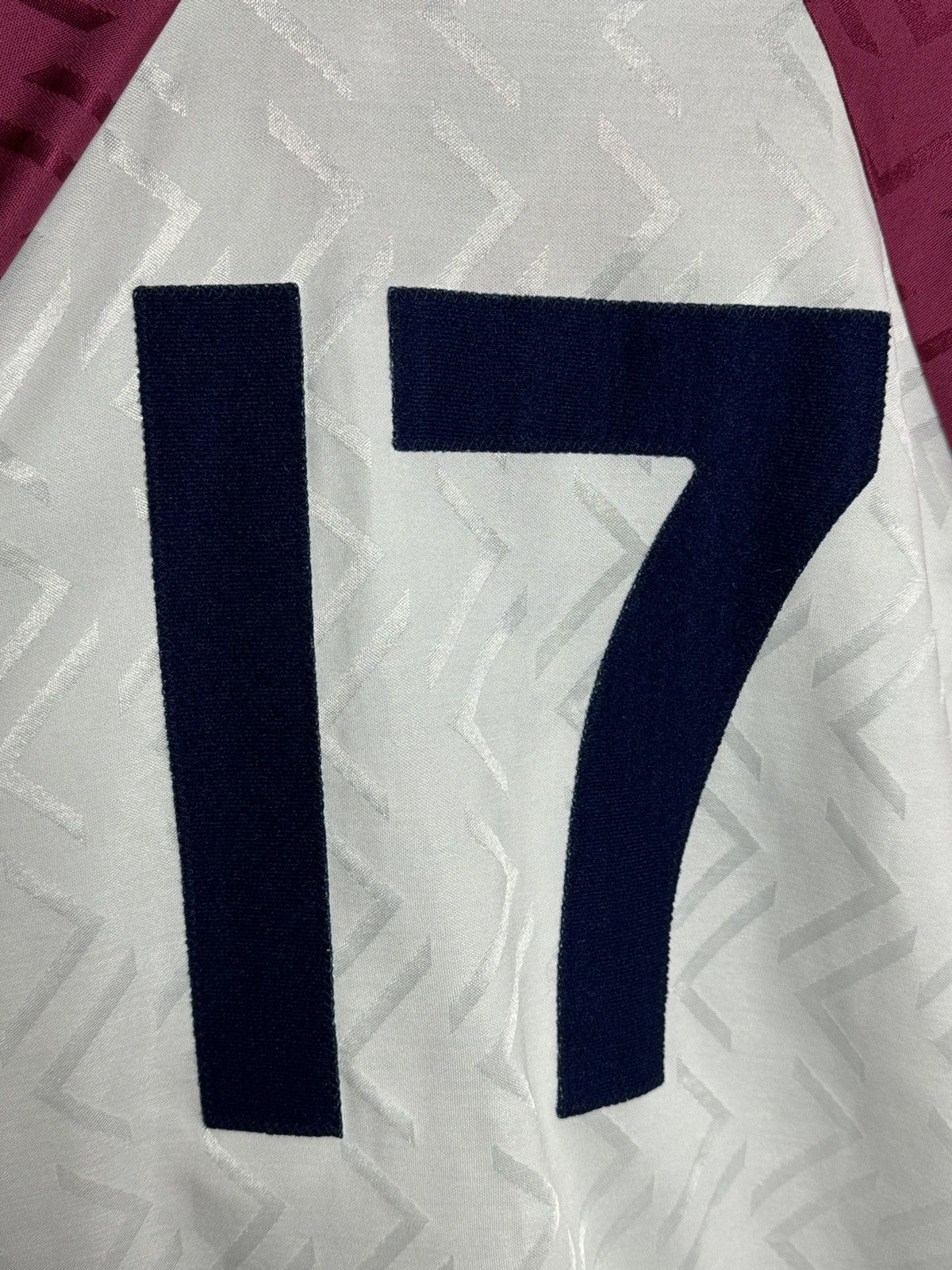 PONY West Ham United 94/96 MATCH WORN Third Football Jersey Size US XL / EU 56 / 4 - 4 Thumbnail