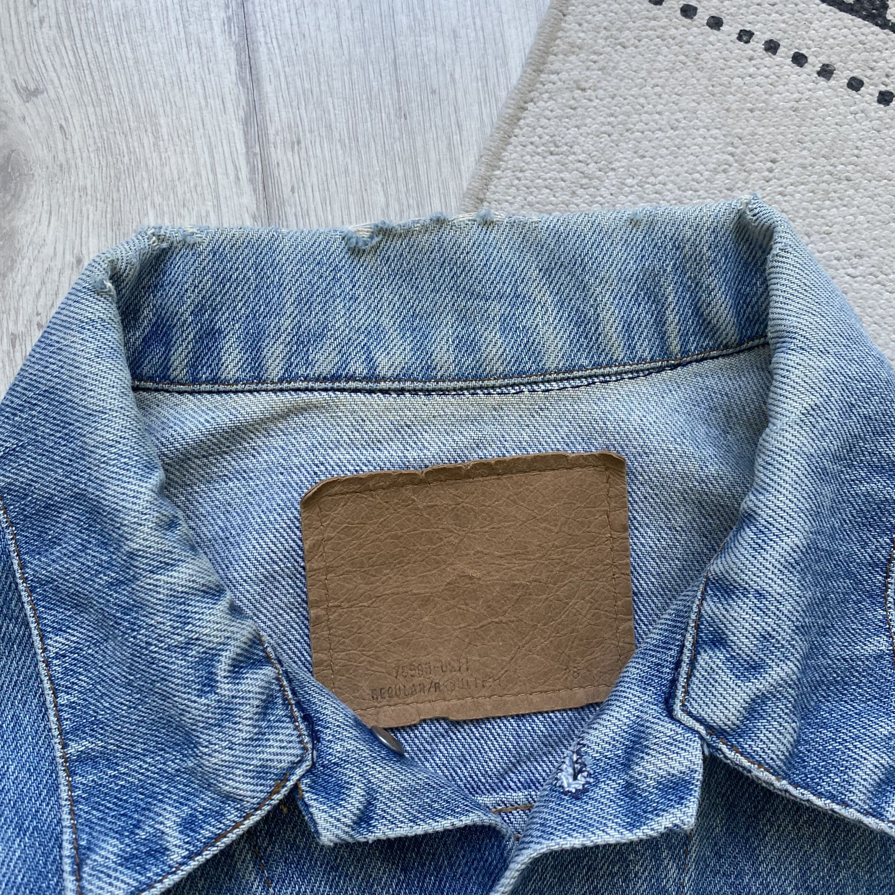 Levi's Vintage Clothing Vintage 80-90 Levis denim jacket Gold Wings Made in Canada Size US S / EU 44-46 / 1 - 7 Thumbnail