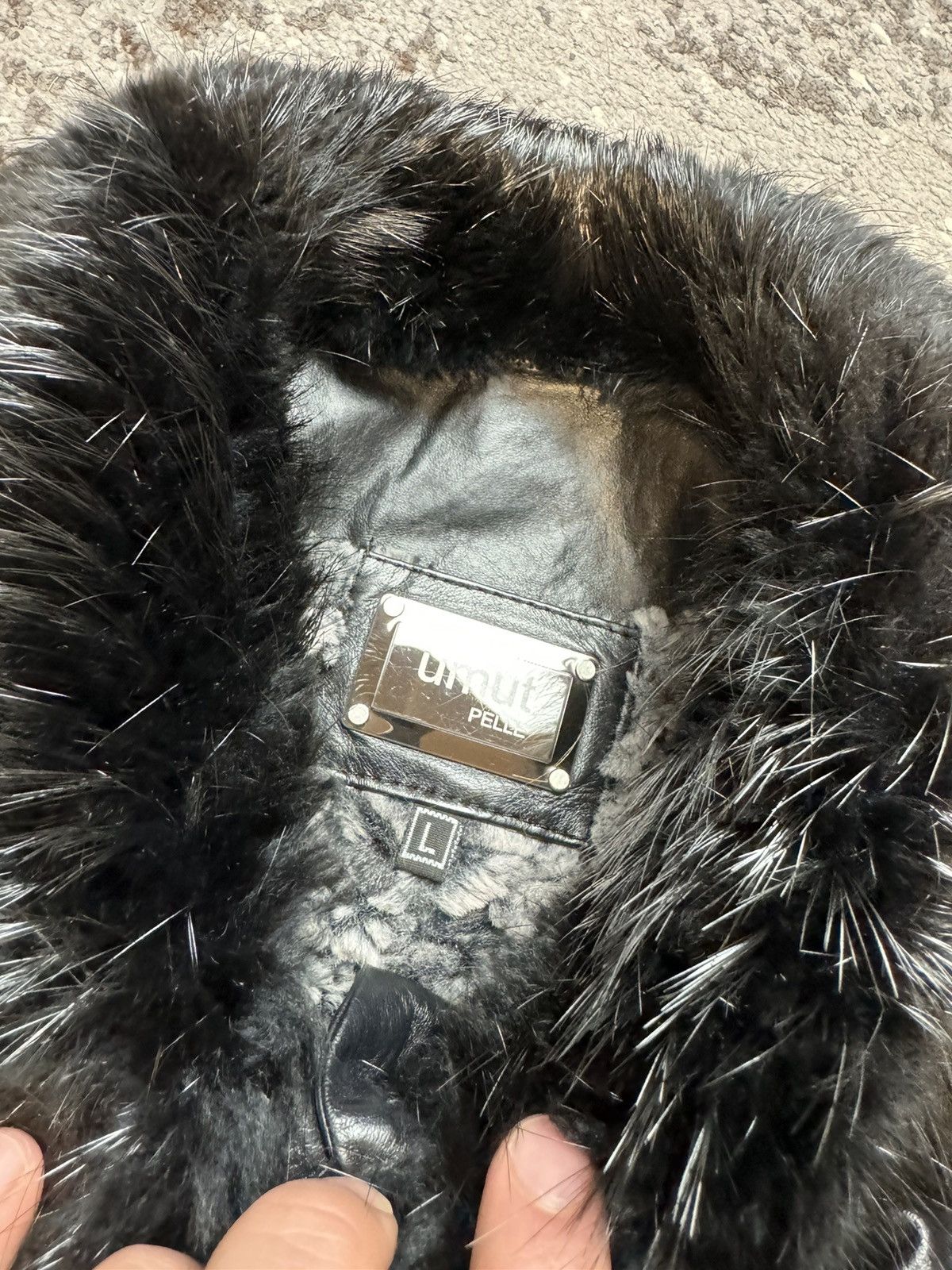 If Six Was Nine × Japanese Brand Y2K Genuine Leather Fur Collar Opium Owens Style Jacket Size US M / EU 48-50 / 2 - 8 Thumbnail