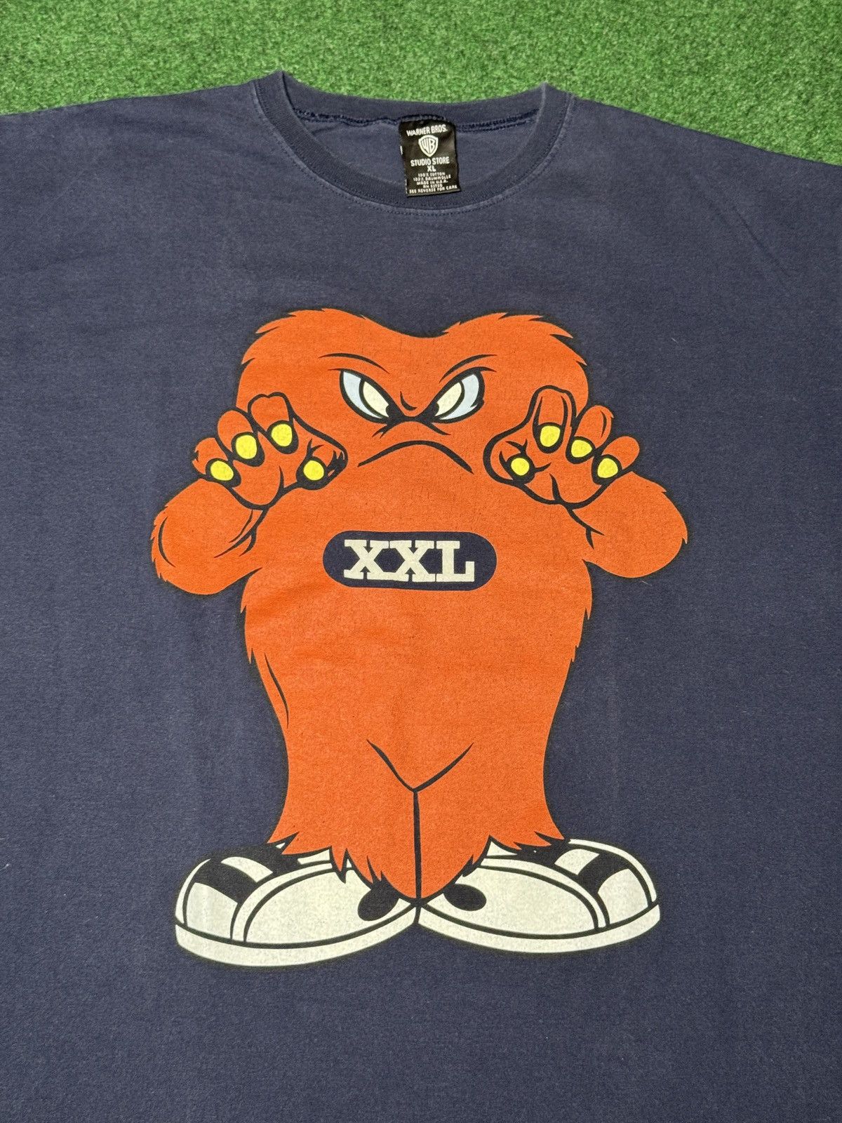 Vintage × Warner Bros Vtg 90s Gossamer Hairy Monster RARE Looney