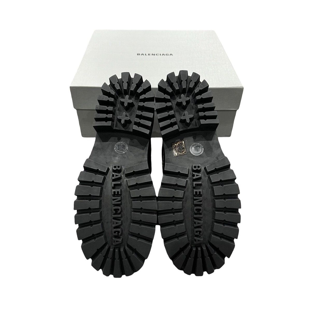 Balenciaga Balenciaga Strike lace-up boots in black leather Size US 8 / IT 38 - 6 Thumbnail