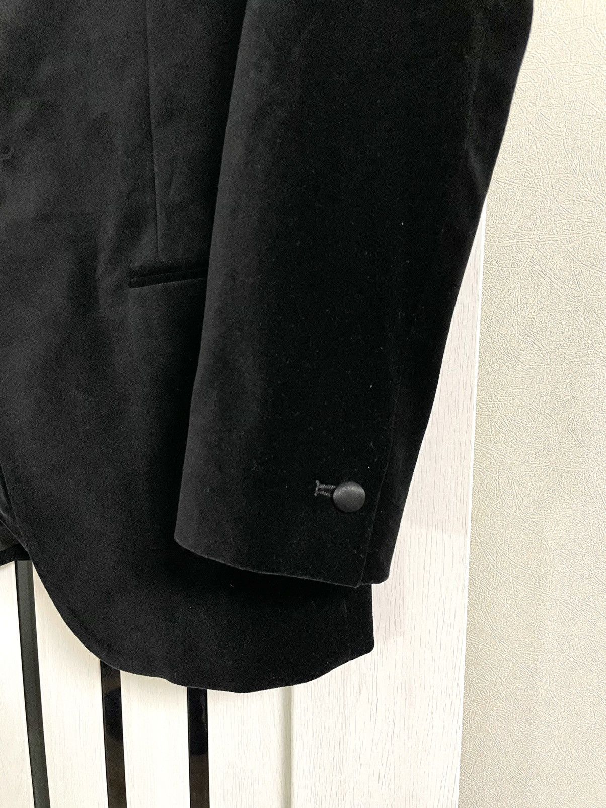 Reiss Reiss Ace Velvet Single Breasted Blazer Evening Jacket Size 38R - 9 Thumbnail