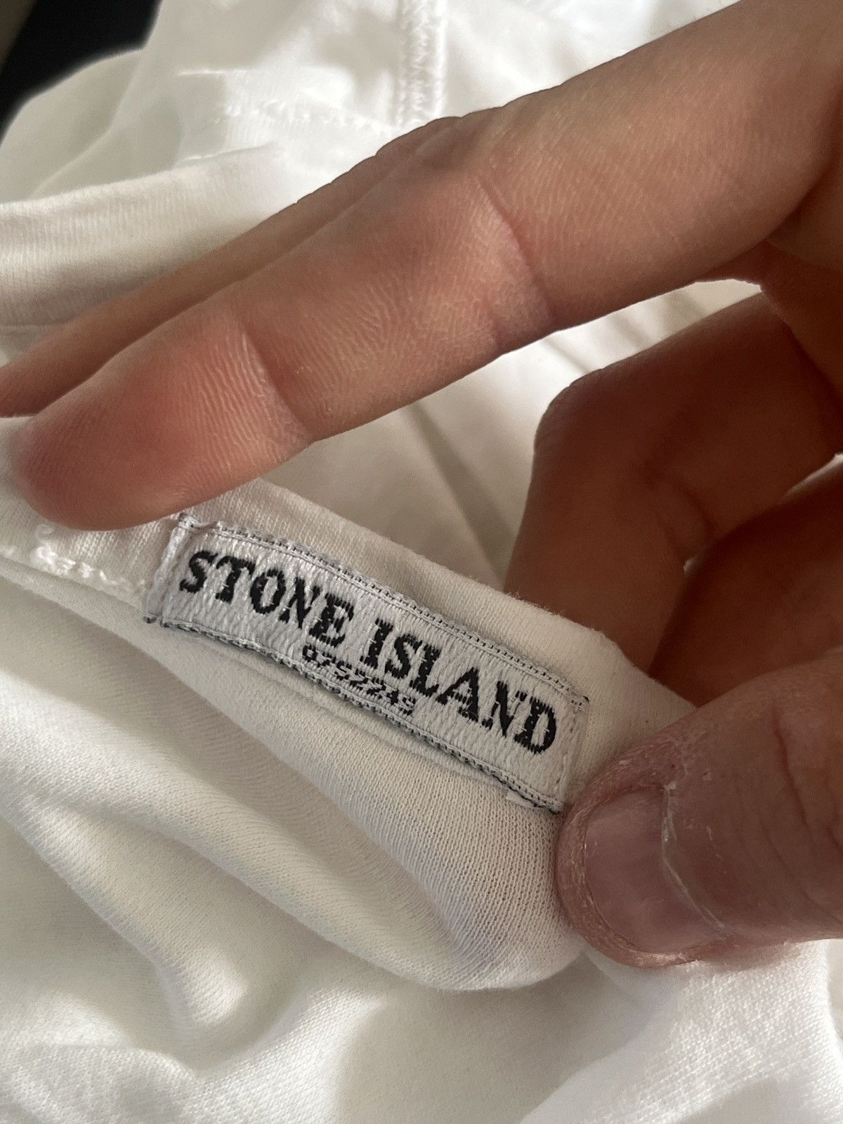 Stone Island Stone Island white graphic summer tee lightweight Size US L / EU 52-54 / 3 - 7 Thumbnail