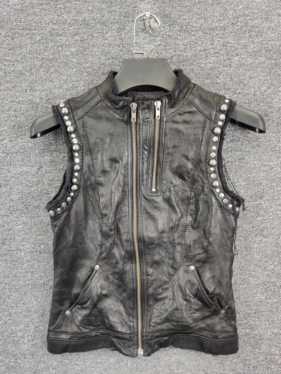 Zadig & Voltaire Zadig & Voltaire Lamb Leather Bondage Vest Size US M / EU 48-50 / 2 - 1 Thumbnail