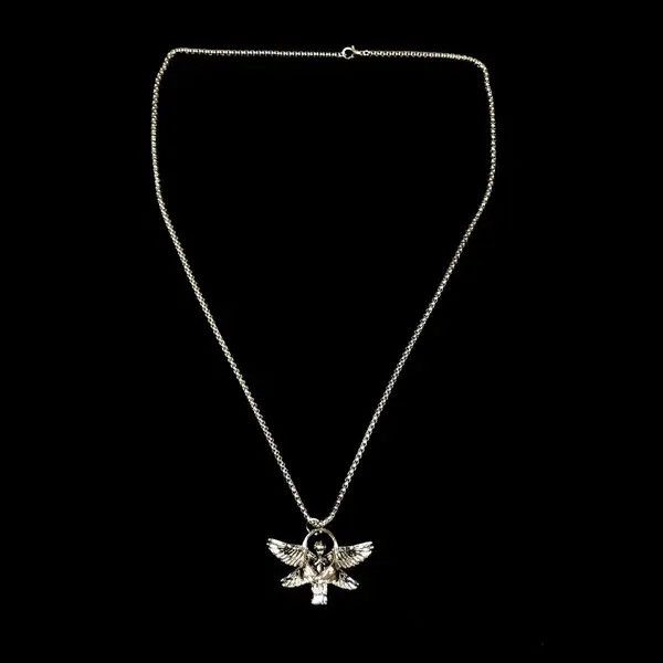Jewelry Angel Necklace Punk Chain Size ONE SIZE - 5 Thumbnail