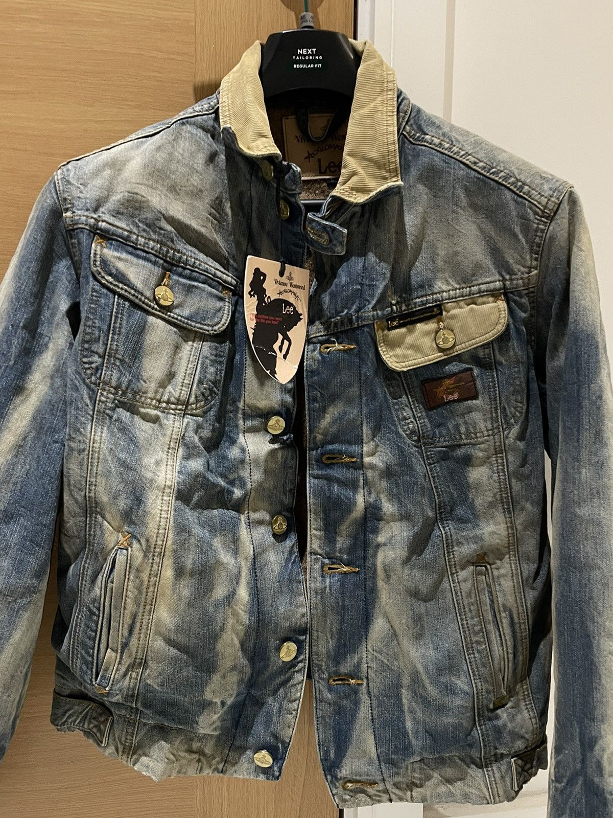Lee × Vivienne Westwood Vivienne Westwood x Lee Icon Denim Trucker Jacket Size US M / EU 48-50 / 2 - 2 Thumbnail