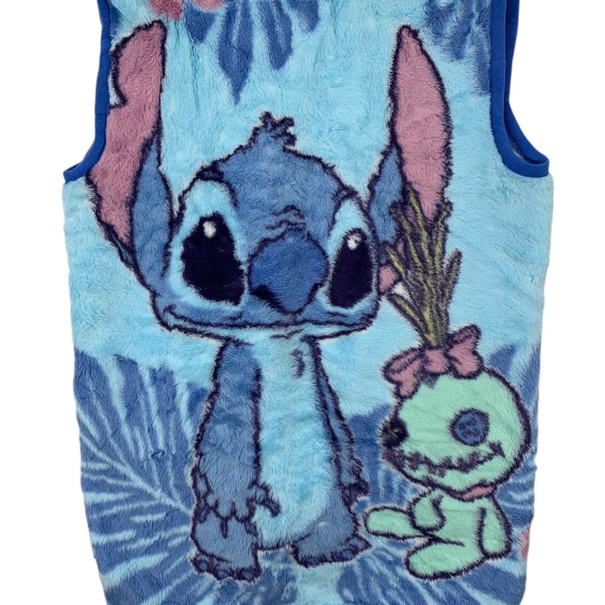 Disney × Stitch's Jeans LILO & STITCH Disney Cartoon Fullprint Vest Jacket Sleeveles Size US S / EU 44-46 / 1 - 5 Thumbnail