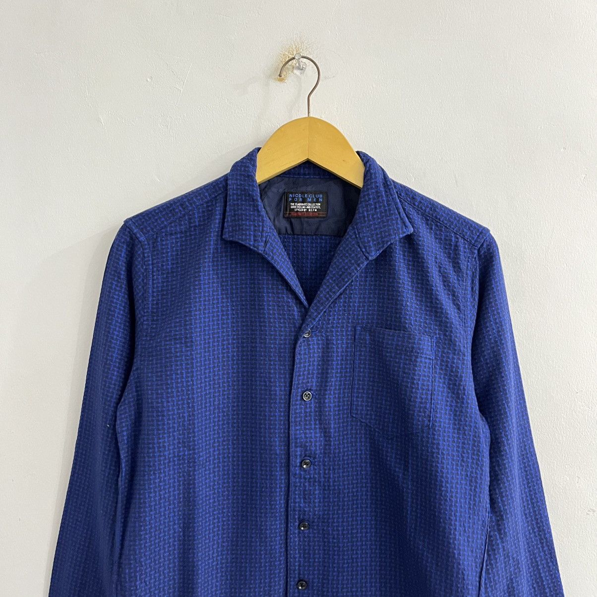 Japanese Brand Nicole Club For Men Button Up Shirt Size US M / EU 48-50 / 2 - 2 Thumbnail