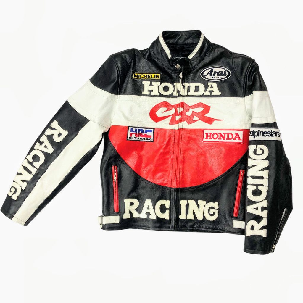 Honda 💀🔥 HONDA 💀🔥 CBR Racing Leather Jacket Streetwear Size US S / EU 44-46 / 1 - 1 Thumbnail