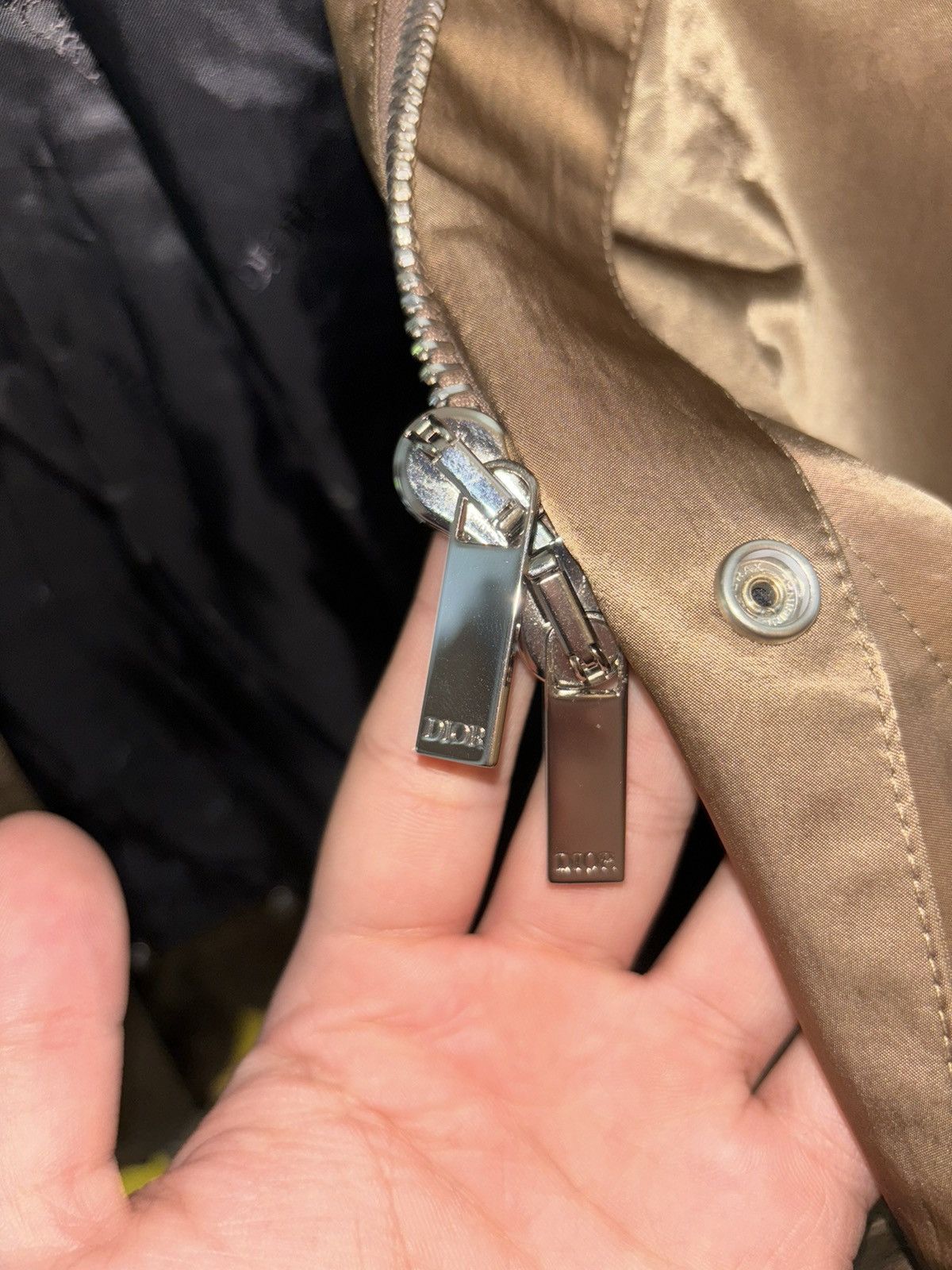 Dior Dior Logo Embroidered Oversized Parka Jacket ‘Golden’ Size US M / EU 48-50 / 2 - 9 Thumbnail